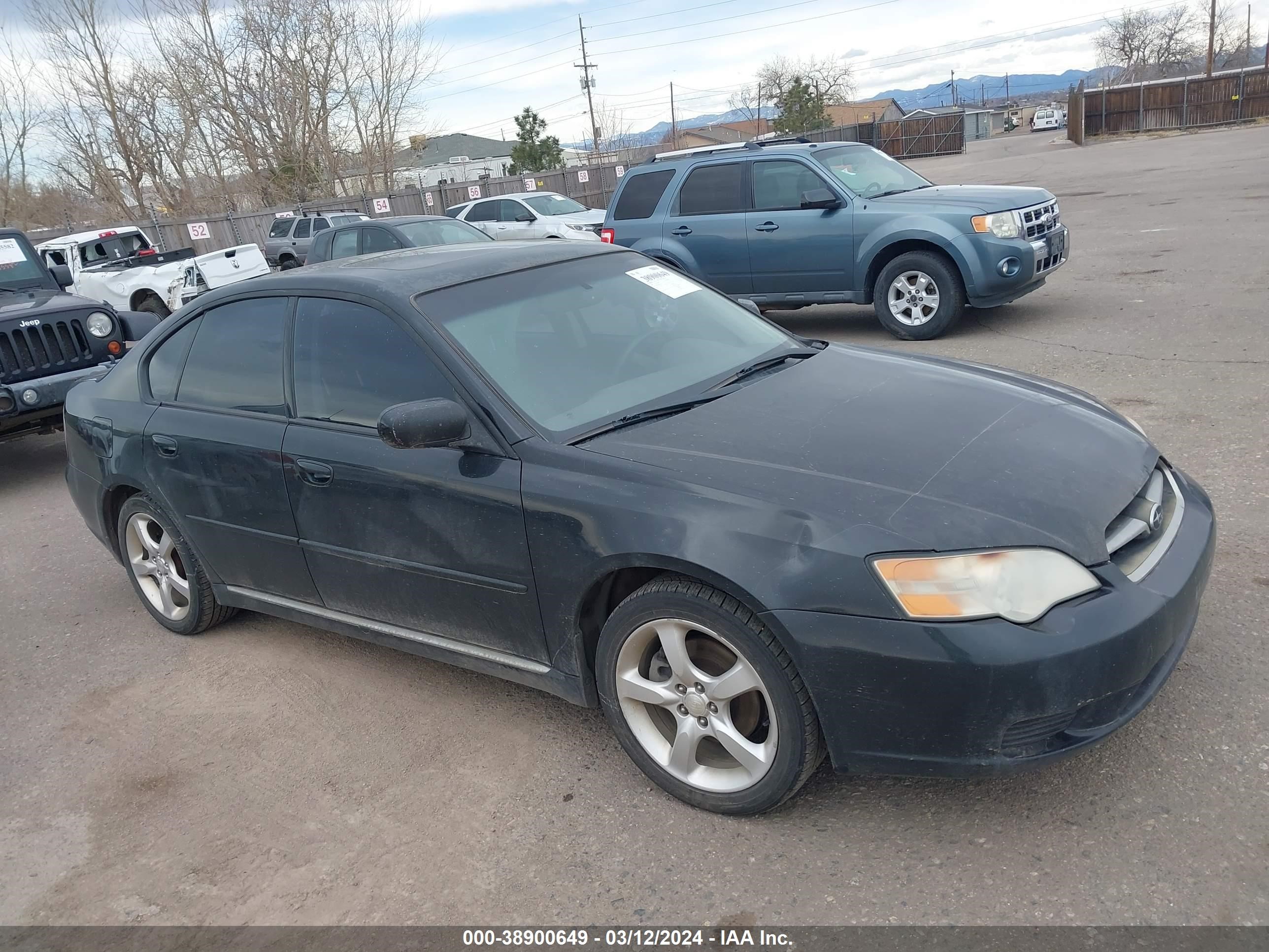 SUBARU LEGACY 2006 4s3bl626667217721