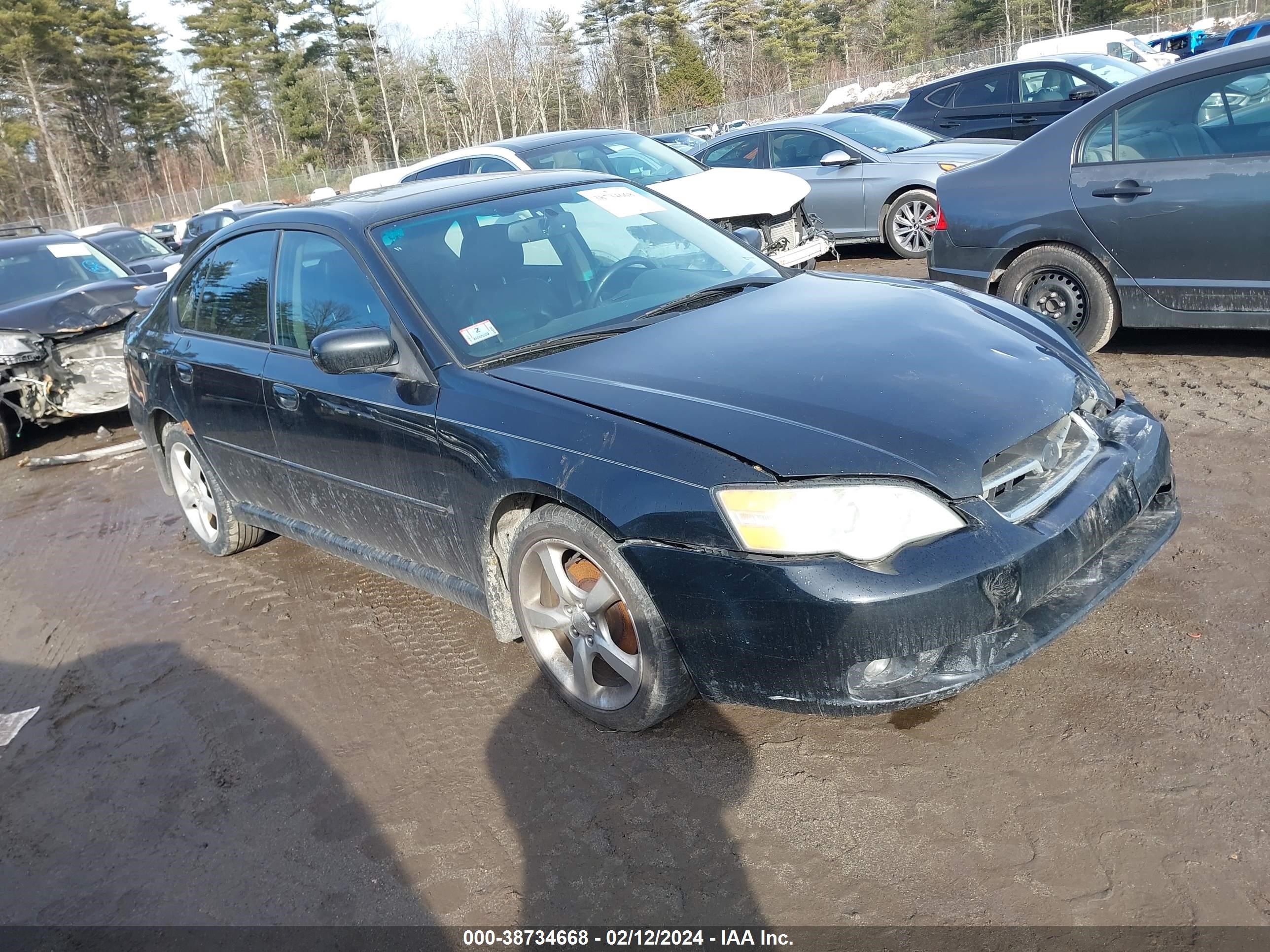 SUBARU LEGACY 2007 4s3bl626677212973