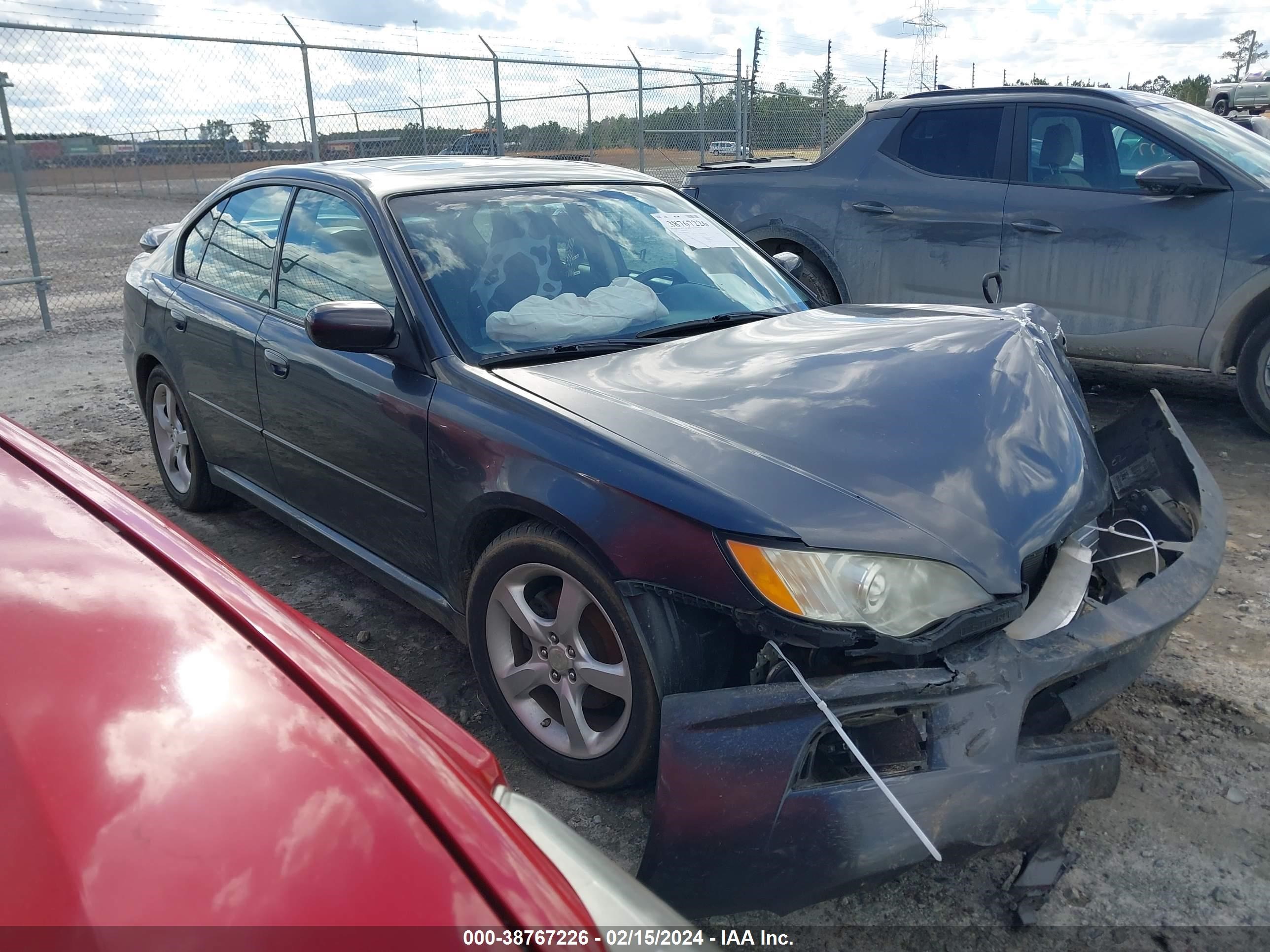 SUBARU LEGACY 2008 4s3bl626687206995