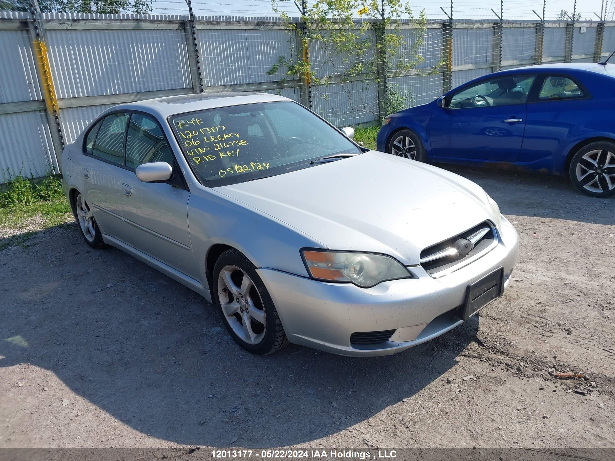 SUBARU LEGACY 2006 4s3bl626767216738