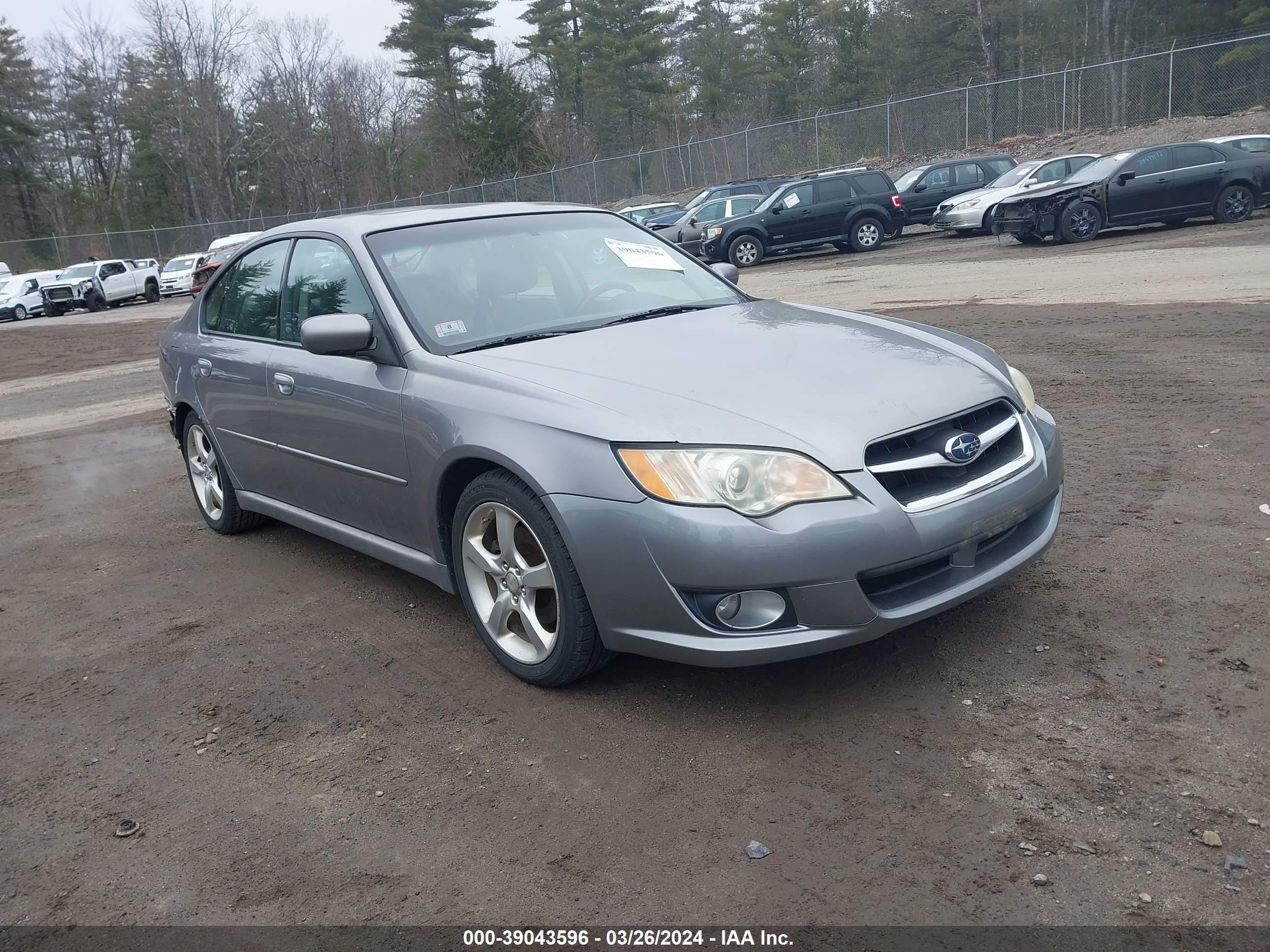 SUBARU LEGACY 2008 4s3bl626787203507