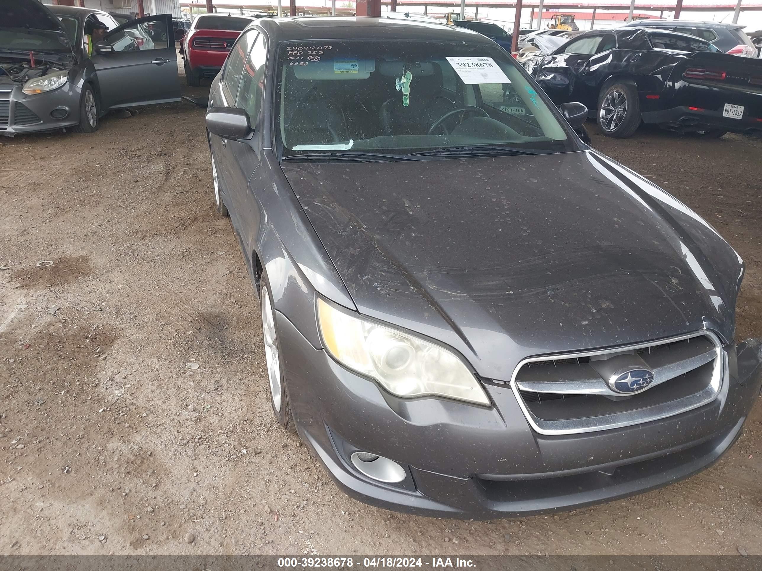 SUBARU LEGACY 2008 4s3bl626887206688