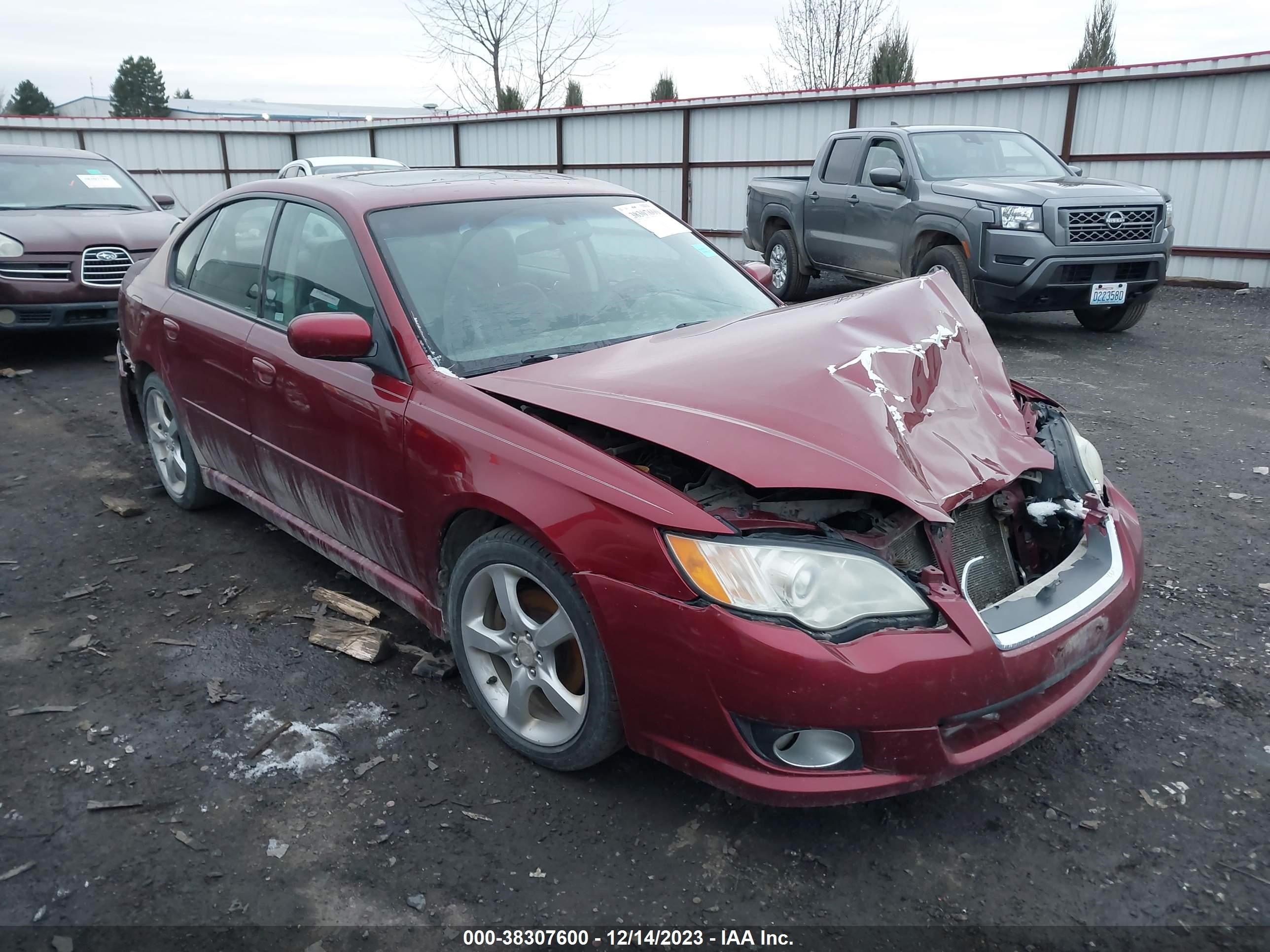 SUBARU LEGACY 2009 4s3bl626897211844