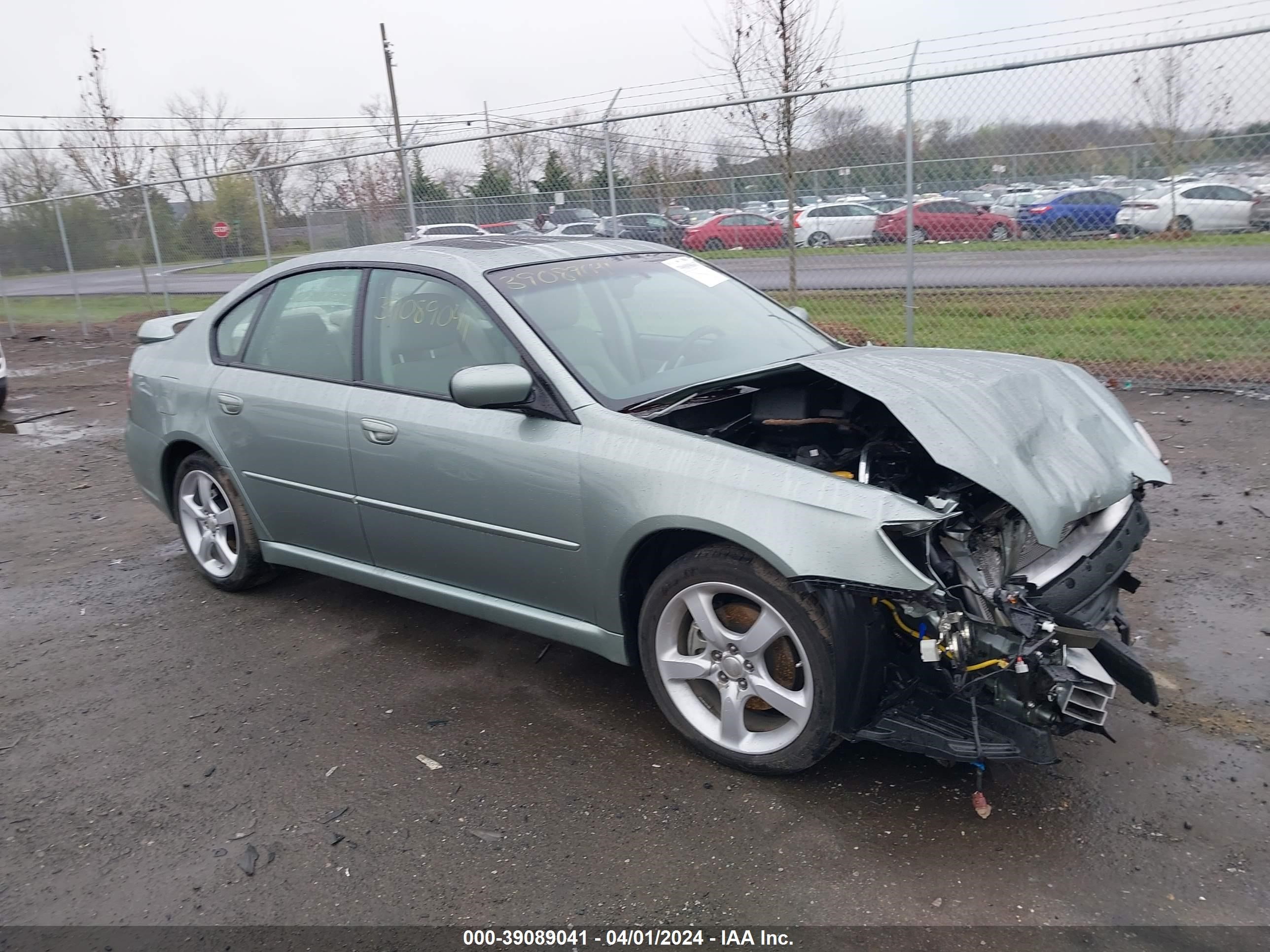 SUBARU LEGACY 2009 4s3bl626897215862