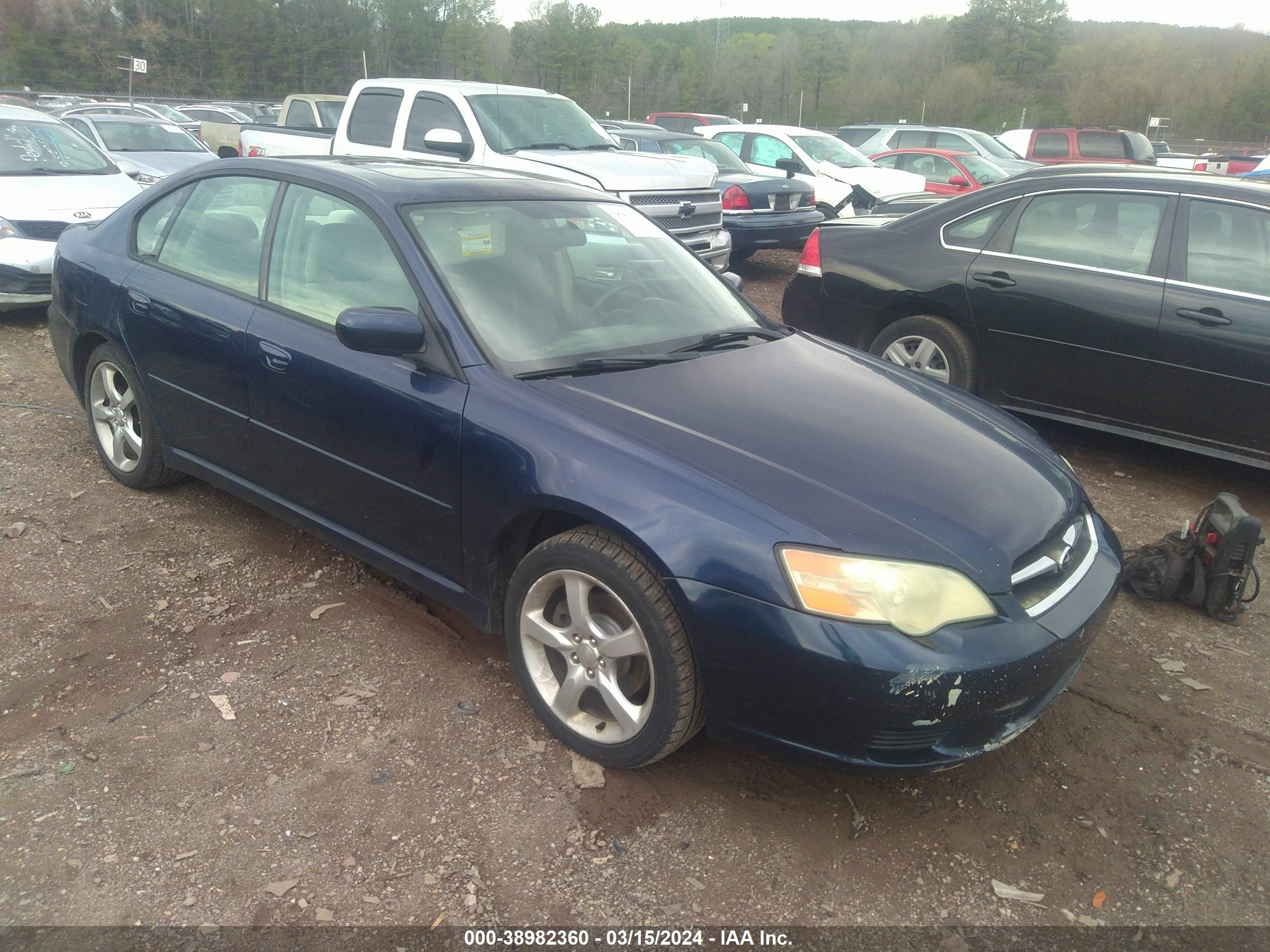 SUBARU LEGACY 2006 4s3bl626x67218032