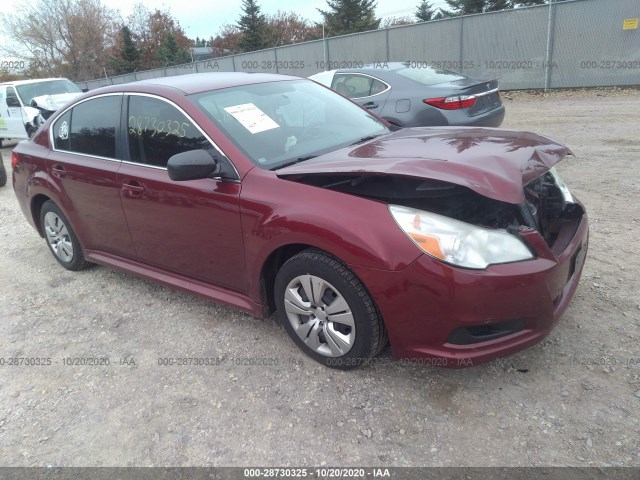 SUBARU LEGACY 2011 4s3bmba60b3214905