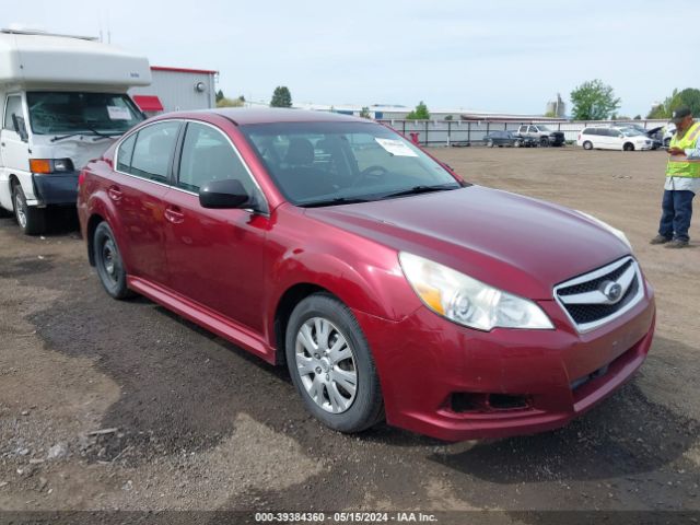 SUBARU LEGACY 2011 4s3bmba60b3262582