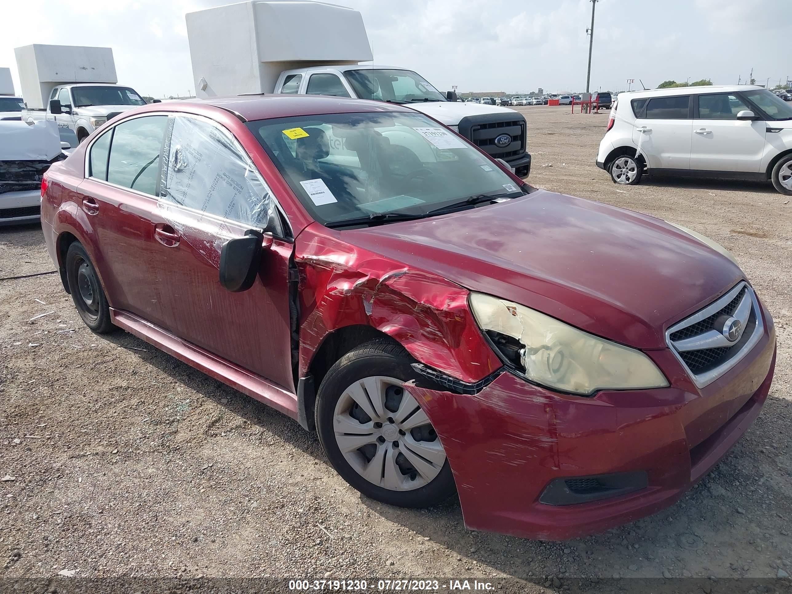 SUBARU LEGACY 2010 4s3bmba62a3232949