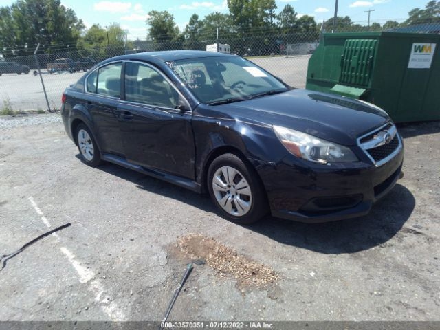 SUBARU LEGACY 2013 4s3bmba62d3016667