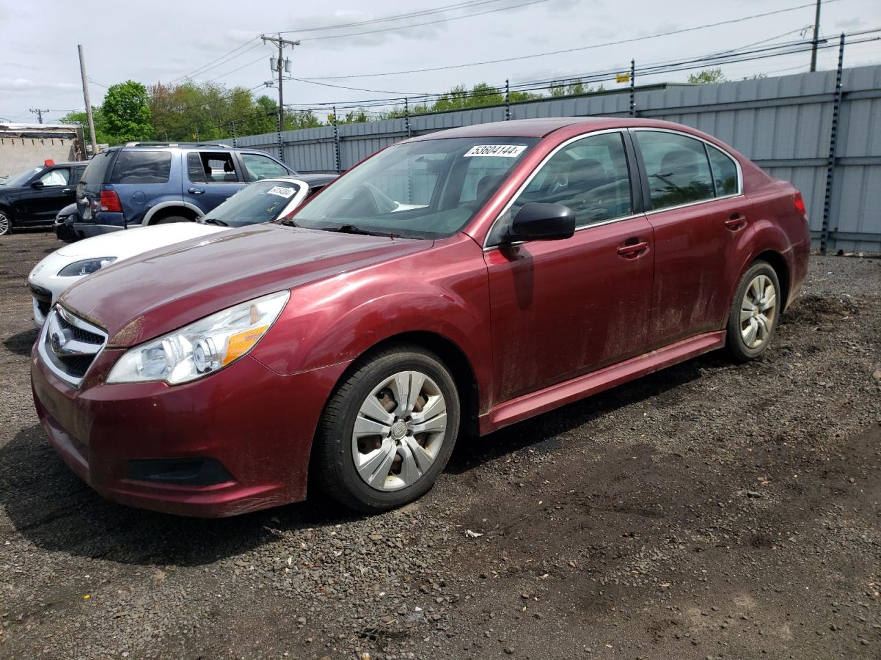 SUBARU LEGACY 2011 4s3bmba64b3217211