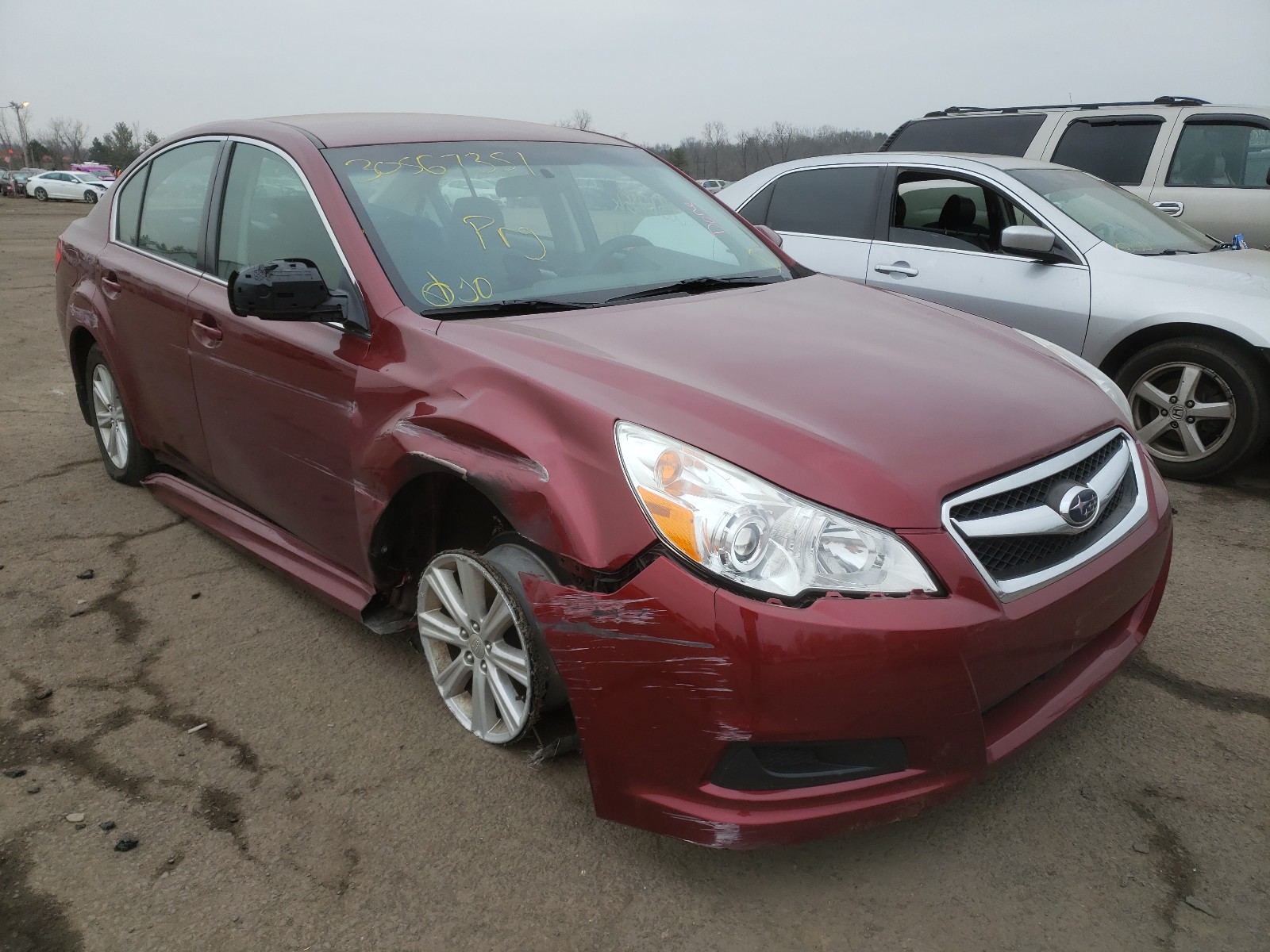 SUBARU LEGACY 2.5 2010 4s3bmbb67a3245193