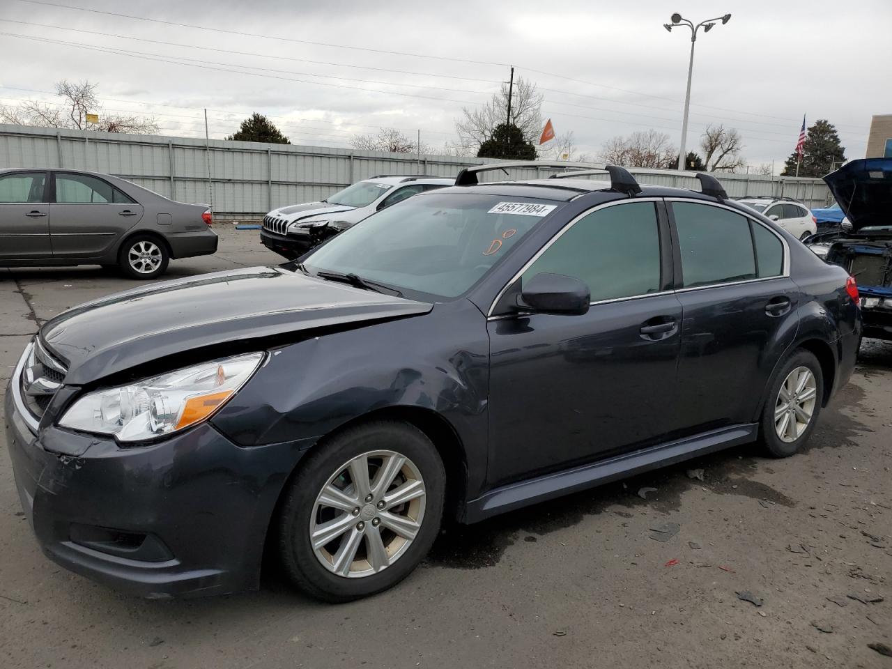 SUBARU LEGACY 2012 4s3bmbb68c3034958