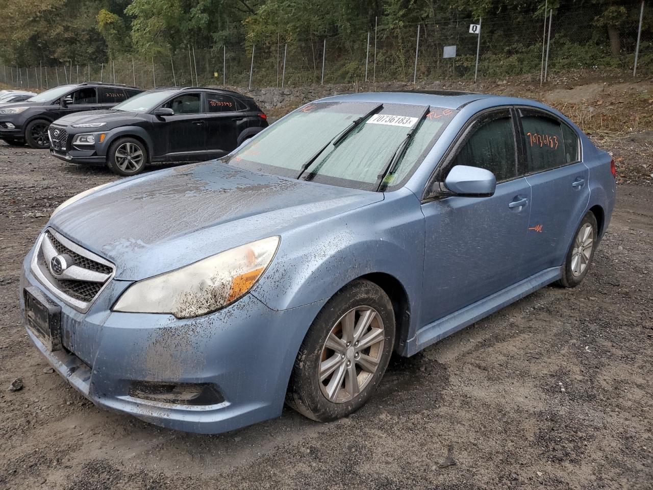 SUBARU LEGACY 2011 4s3bmbc61b3262815