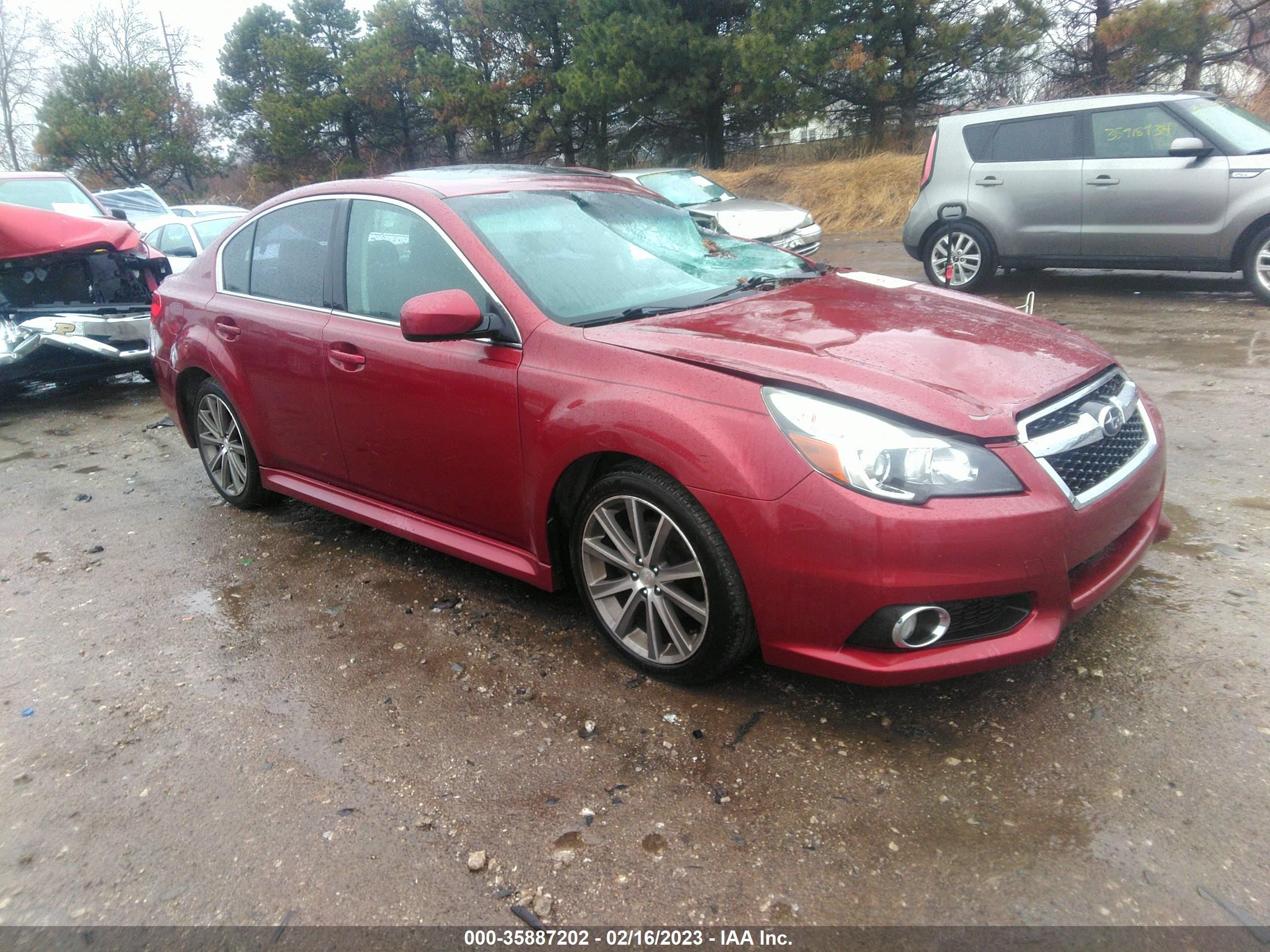 SUBARU LEGACY 2014 4s3bmbj6xe3002582