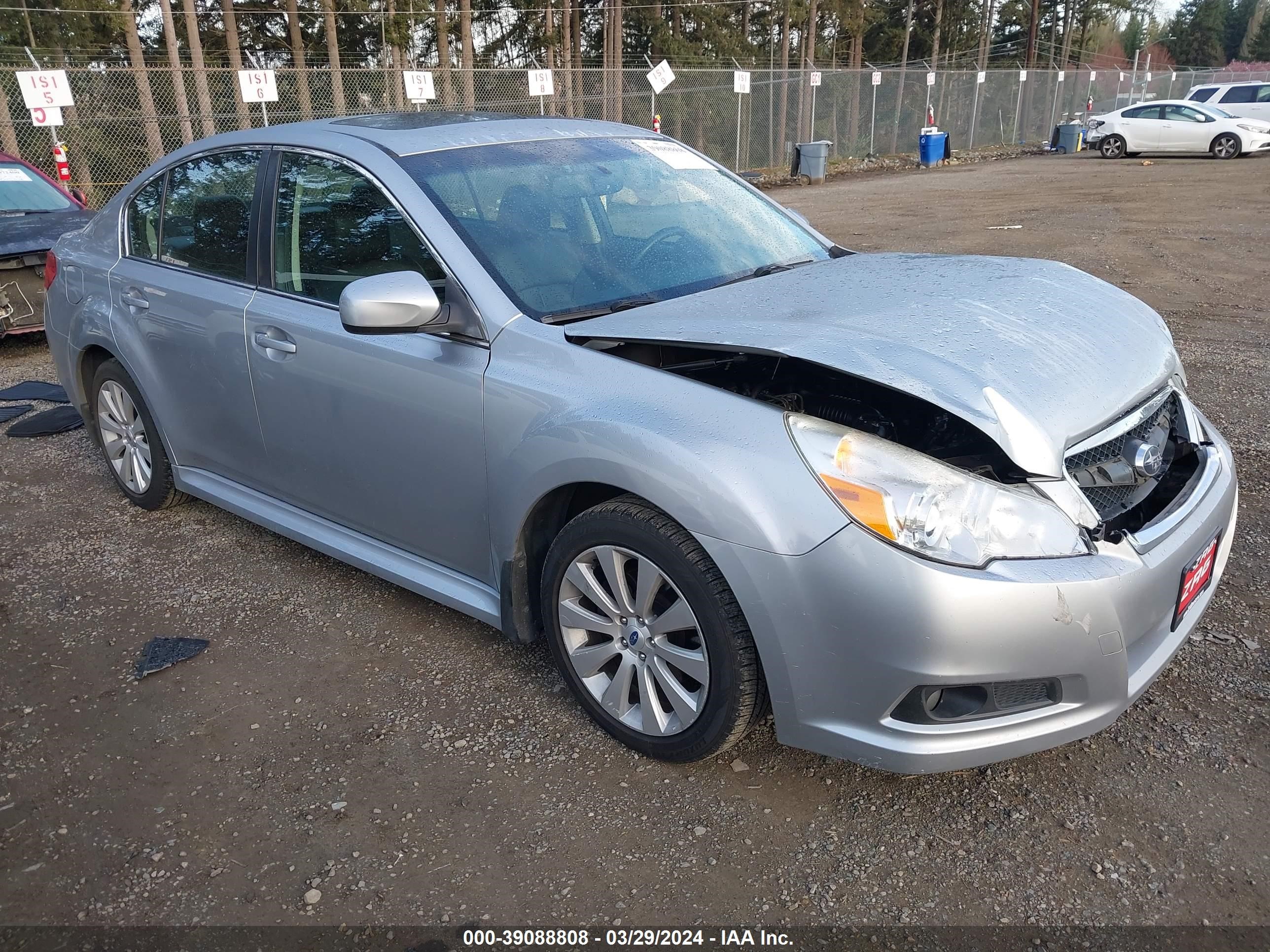 SUBARU LEGACY 2012 4s3bmbk64c3010651