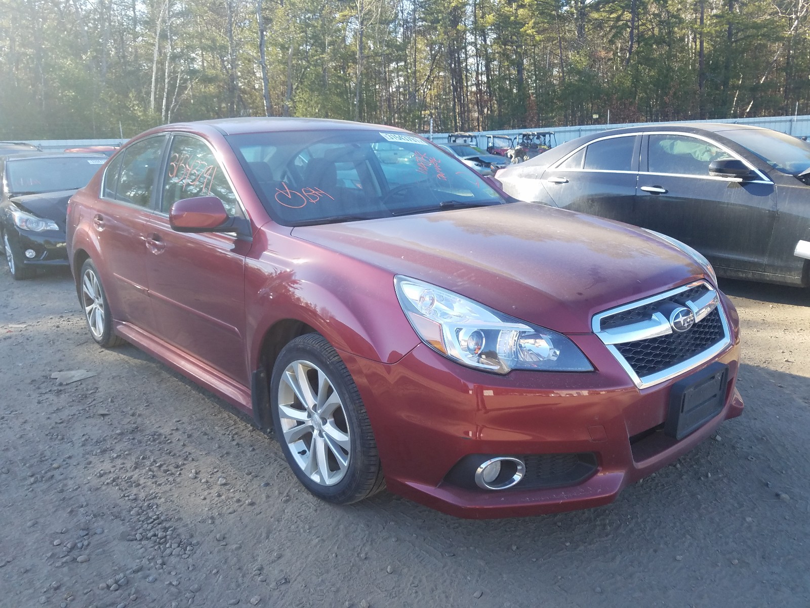 SUBARU LEGACY 2.5 2014 4s3bmbl65e3018699