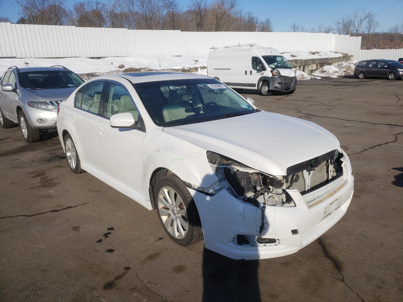 SUBARU LEGACY 2.5 2012 4s3bmbl68c3024767