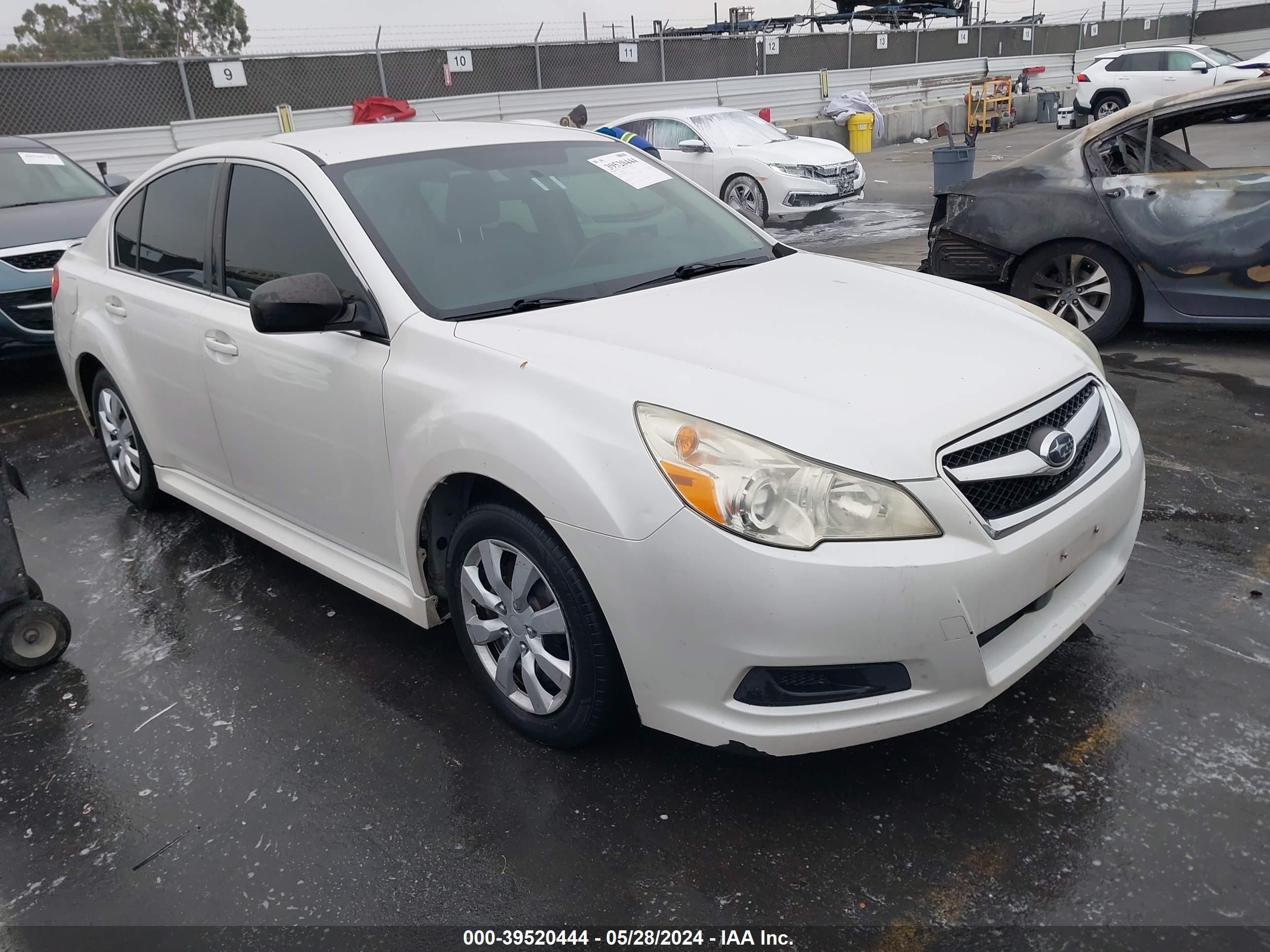 SUBARU LEGACY 2011 4s3bmca60b3241821