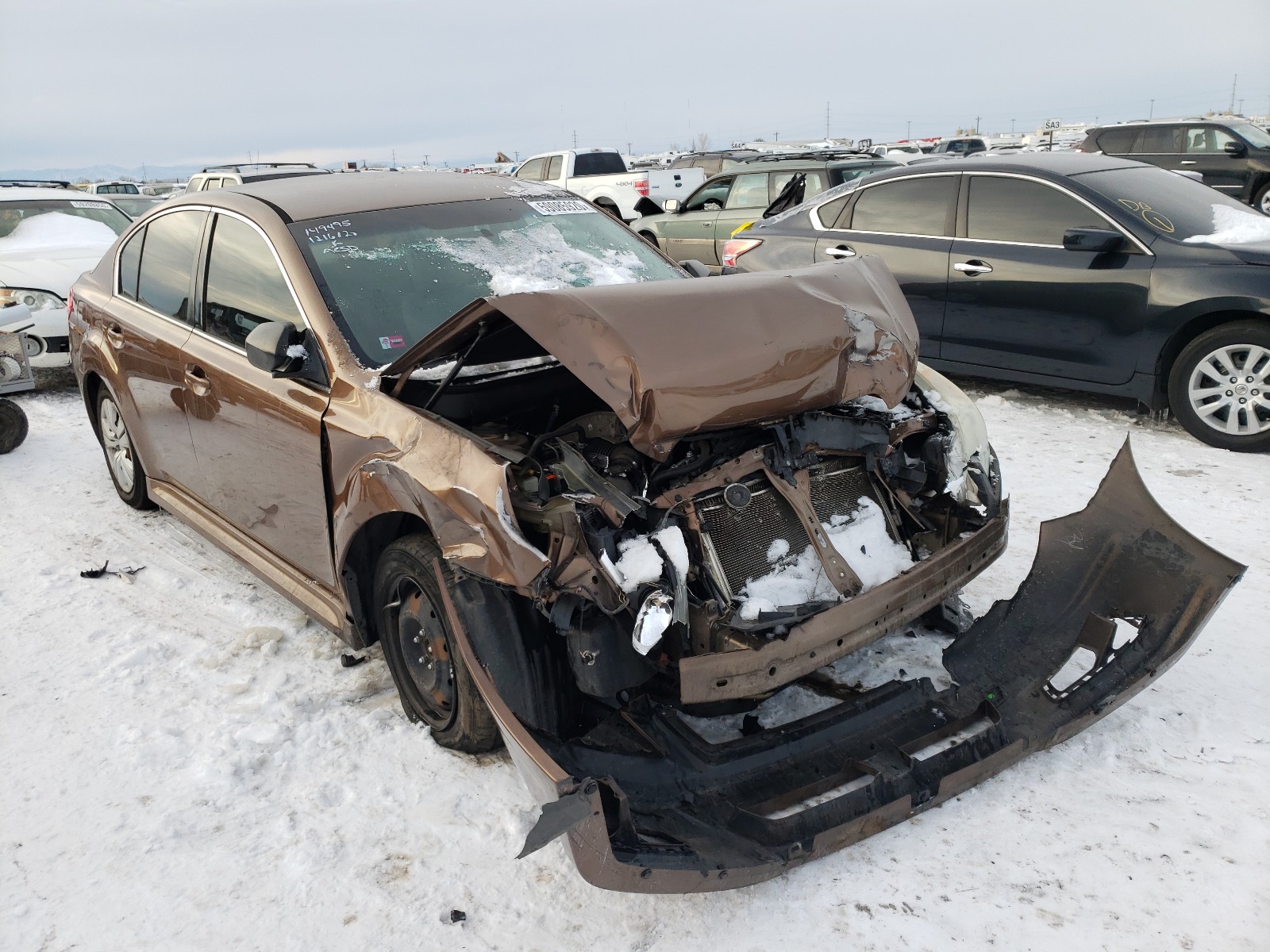 SUBARU LEGACY 2.5 2011 4s3bmca61b3262760