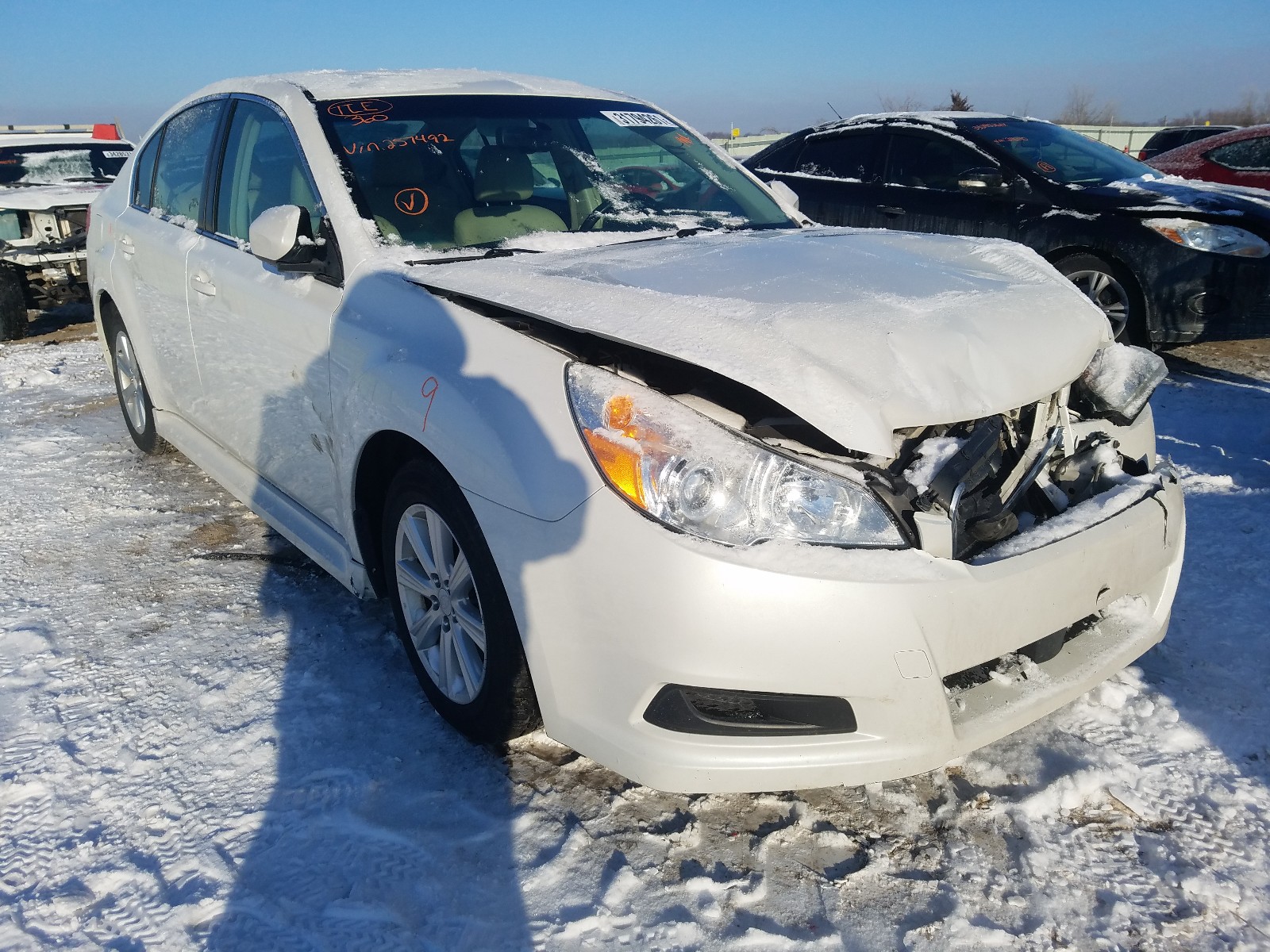 SUBARU LEGACY 2.5 2011 4s3bmcc63b3257492