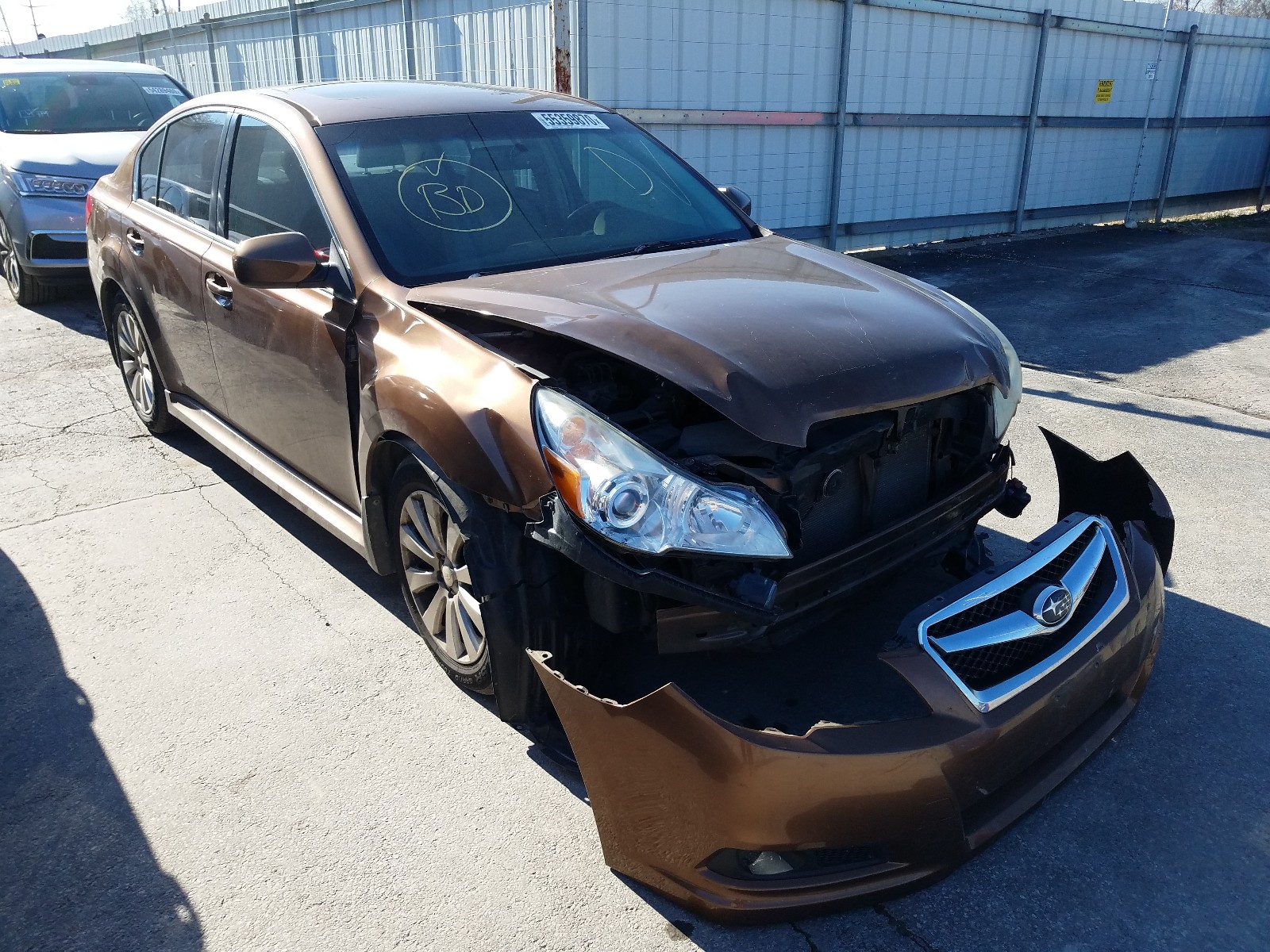 SUBARU LEGACY 2.5 2011 4s3bmck62b3229622