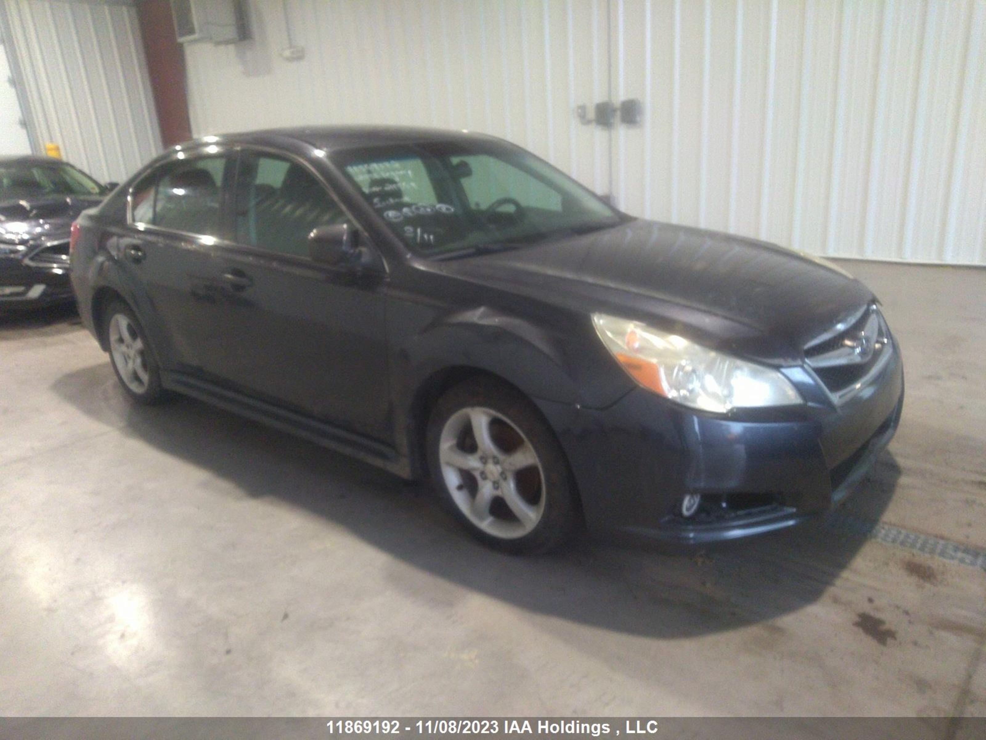 SUBARU LEGACY 2011 4s3bmgb66b3211549