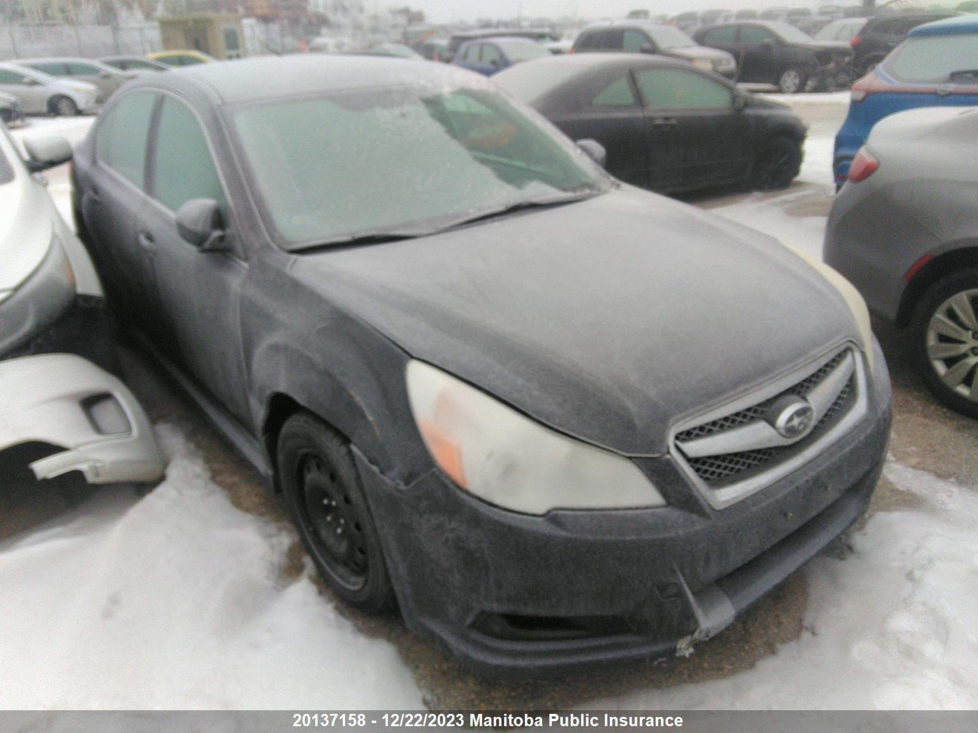 SUBARU LEGACY 2011 4s3bmgb66b3253557