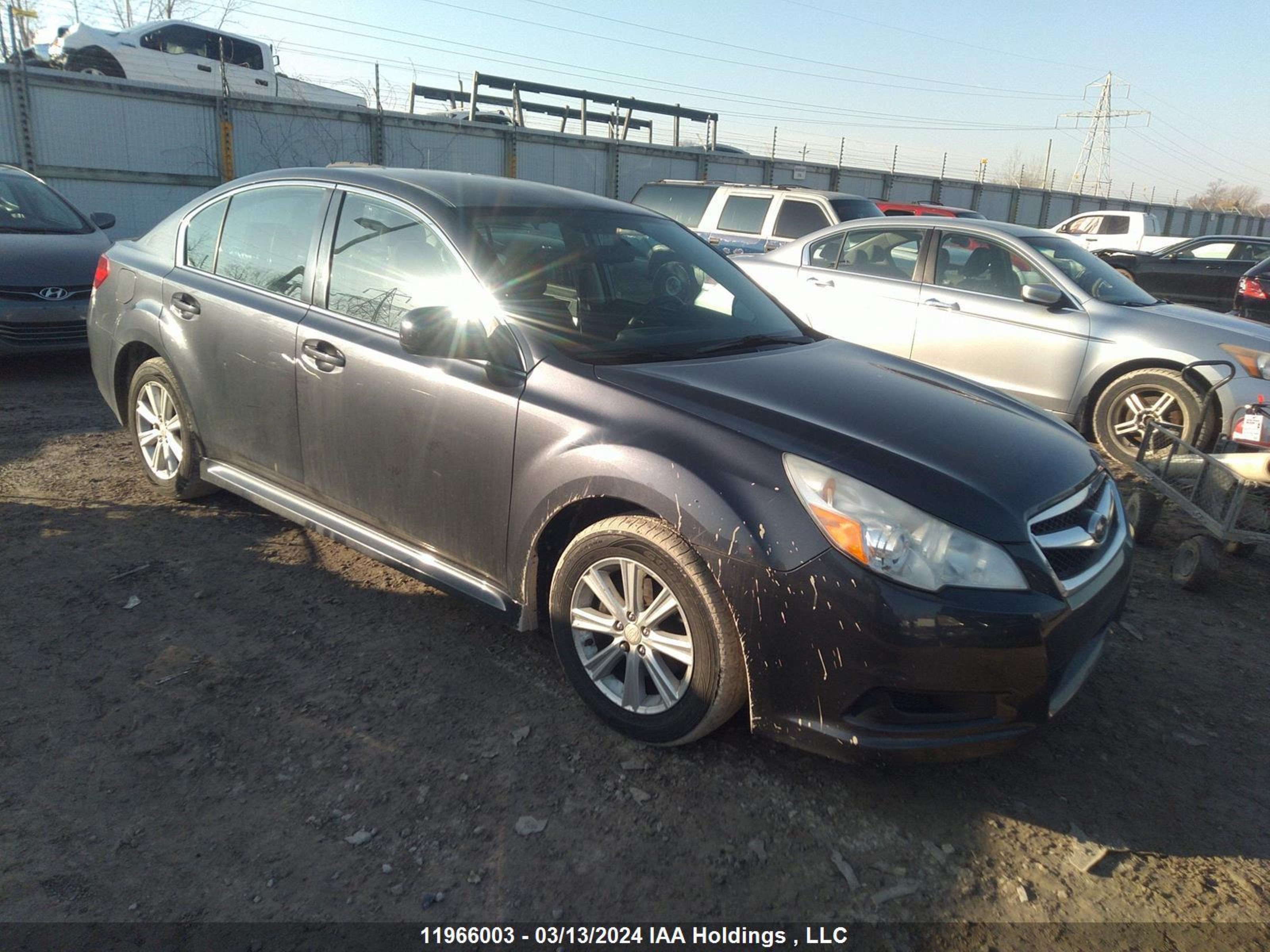 SUBARU LEGACY 2011 4s3bmgb68b3251034