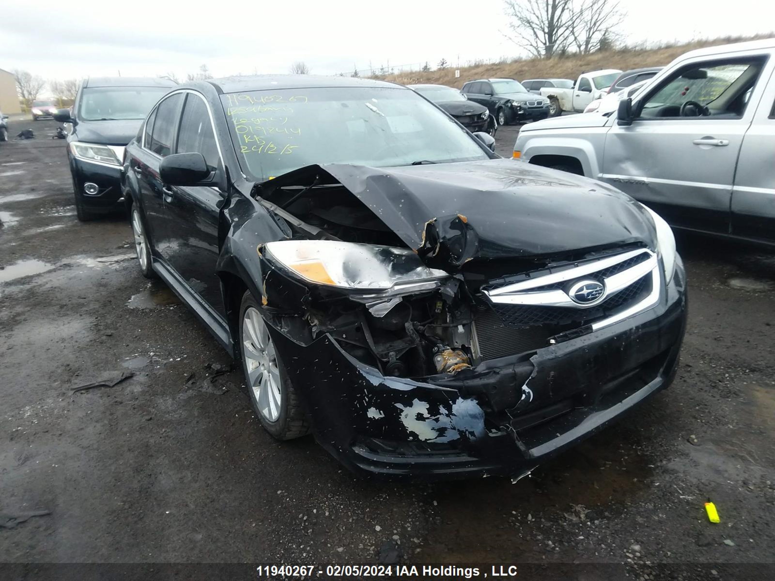 SUBARU LEGACY 2012 4s3bmgm63c3019844