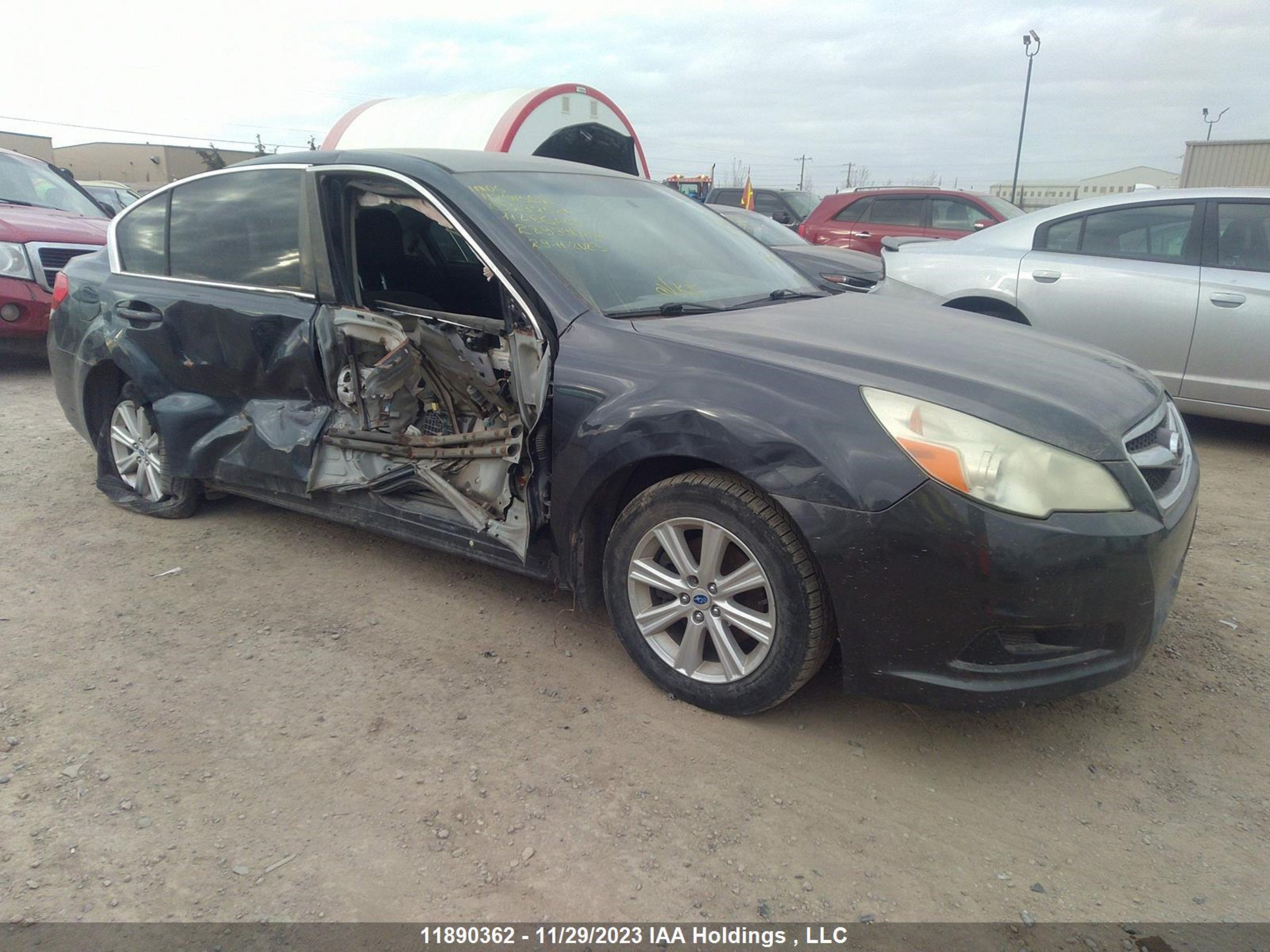 SUBARU LEGACY 2011 4s3bmhb67b3237521