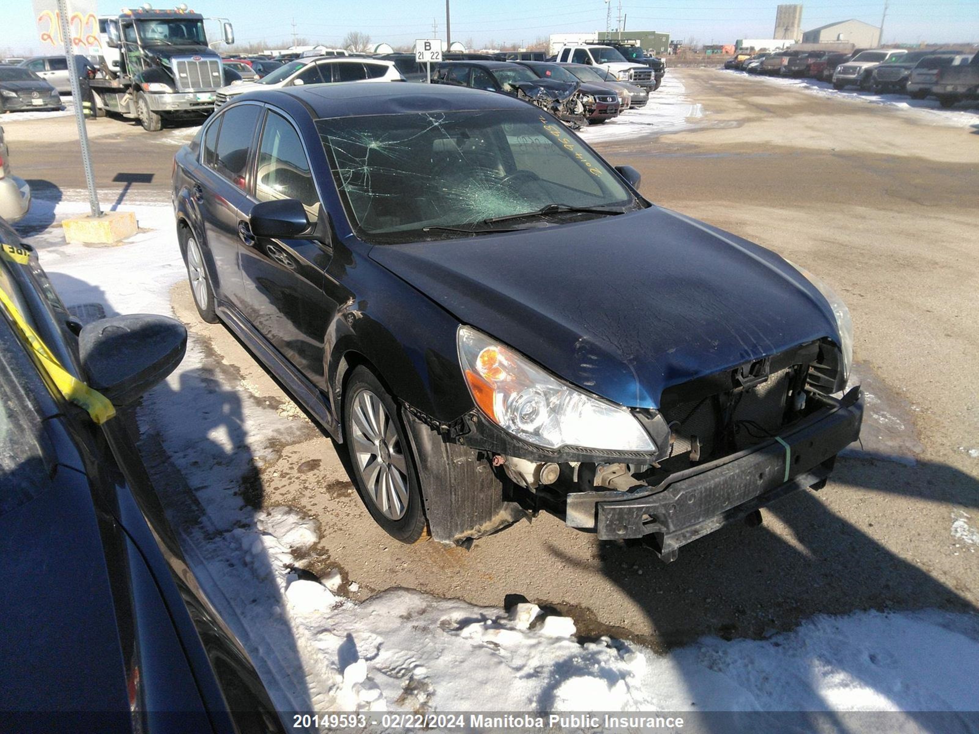 SUBARU LEGACY 2011 4s3bmjg60b2235227