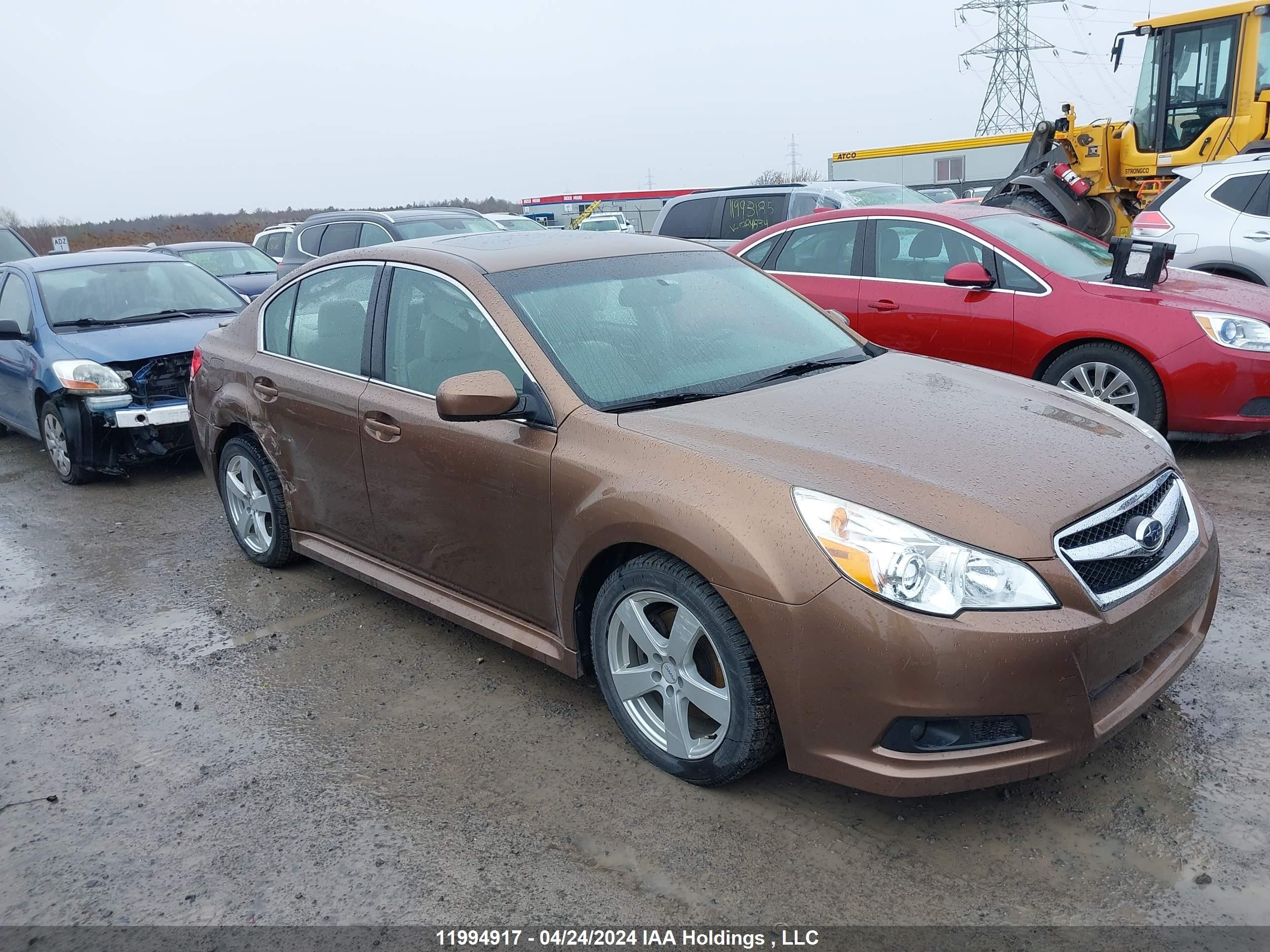 SUBARU LEGACY 2011 4s3bmjl6xb2248685