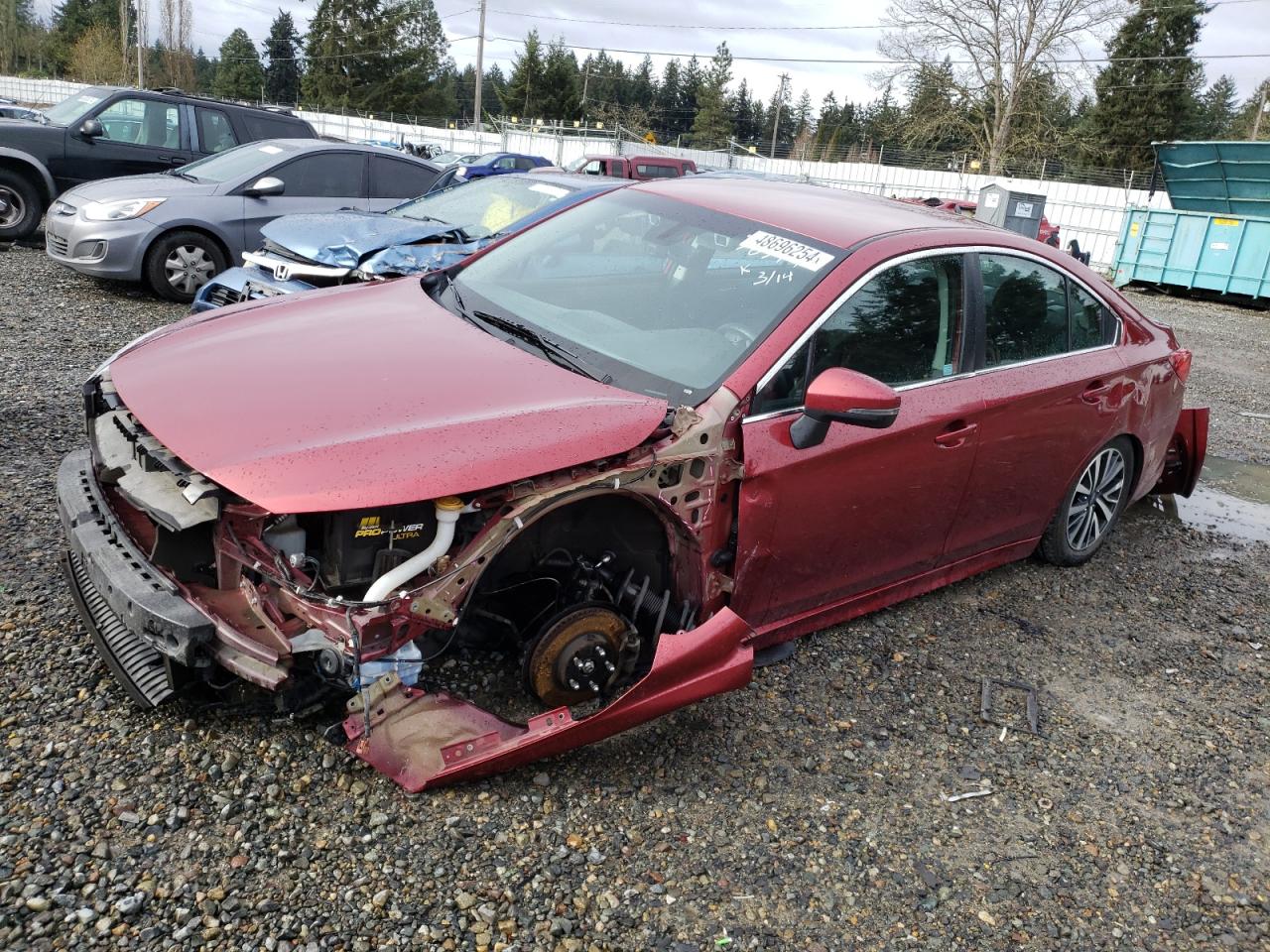 SUBARU LEGACY 2018 4s3bnaf63j3046398