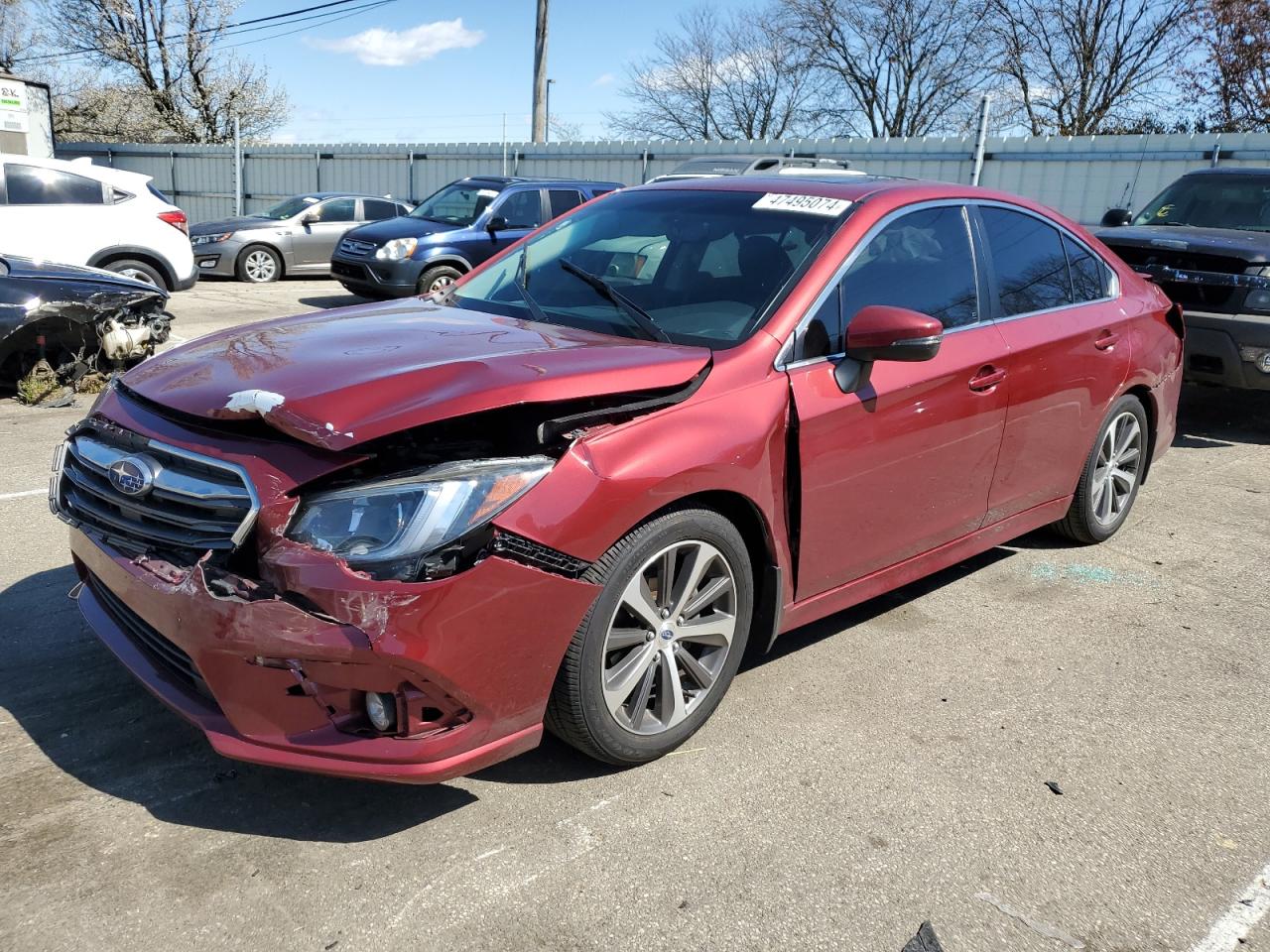 SUBARU LEGACY 2018 4s3bnak6xj3005613