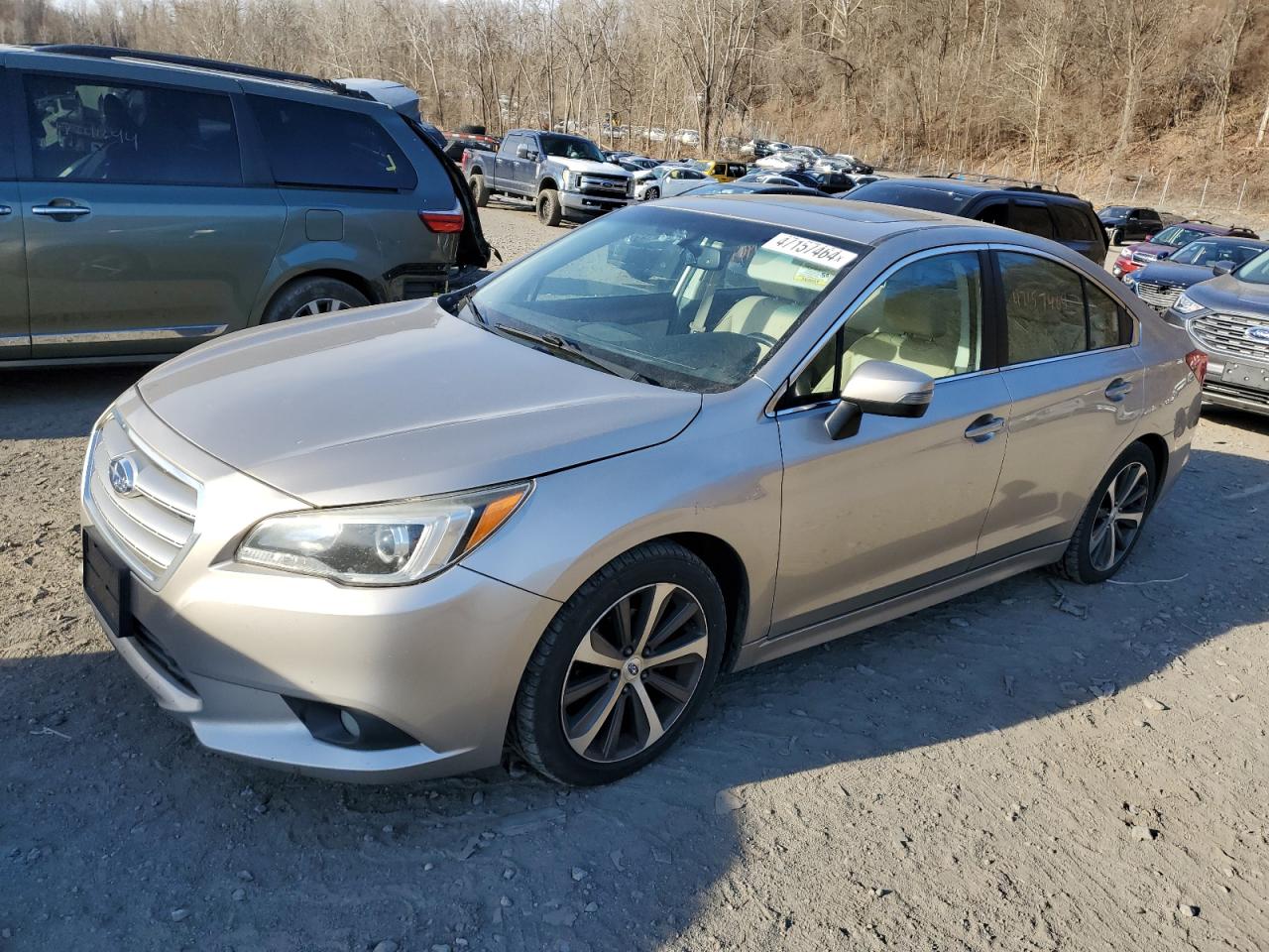 SUBARU LEGACY 2015 4s3bnal67f3040194