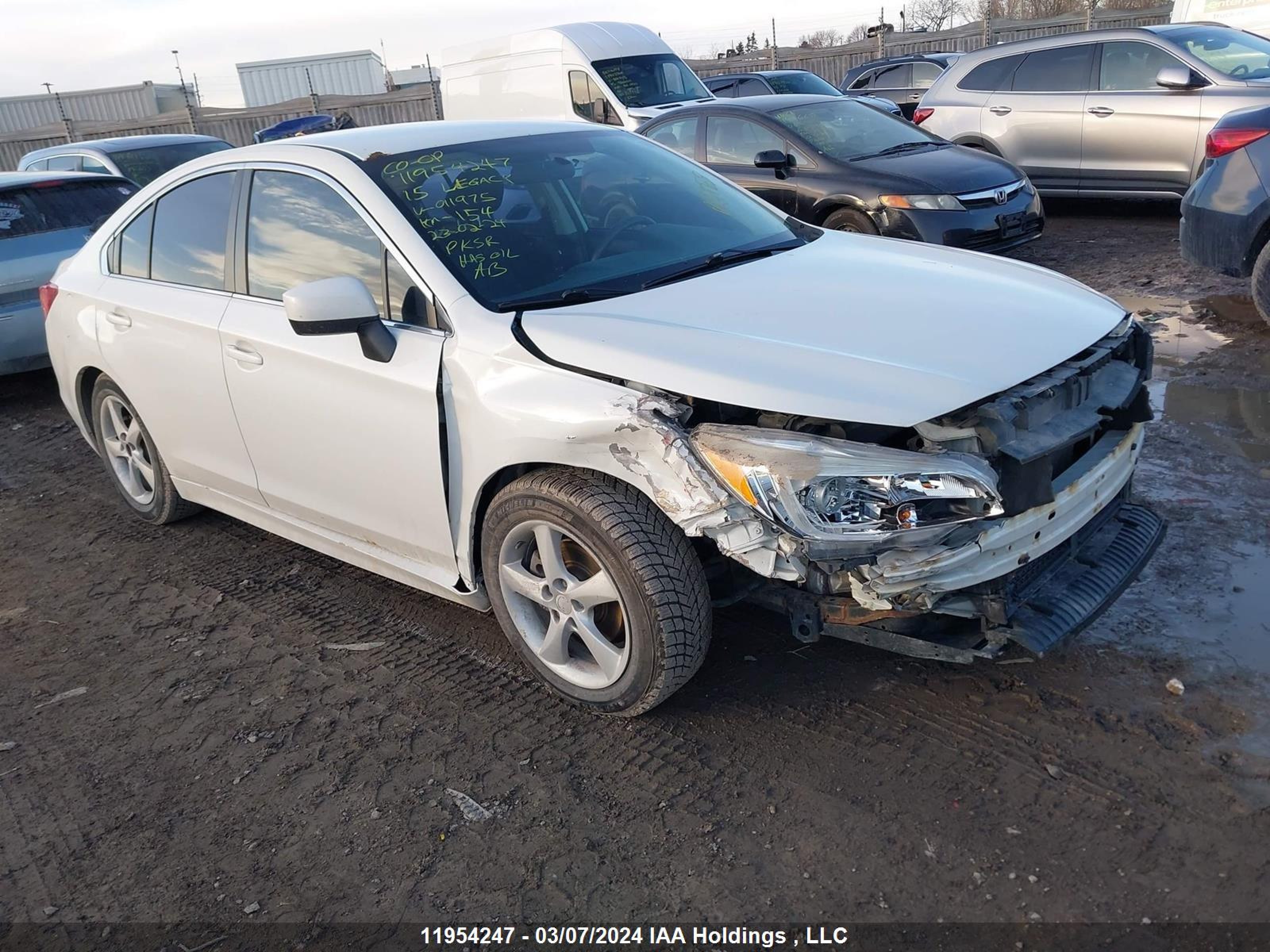 SUBARU LEGACY 2015 4s3bnca62f3011975