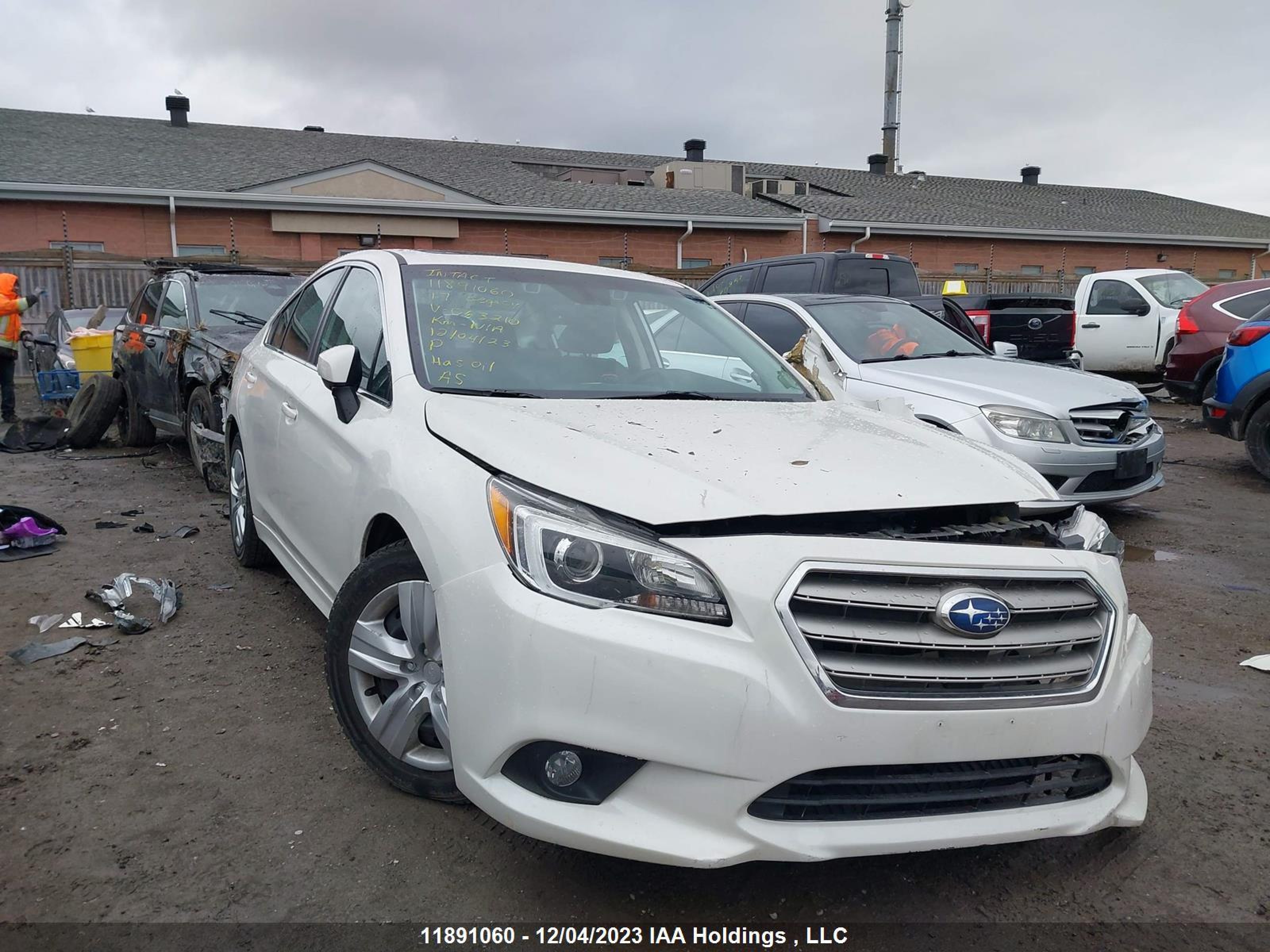 SUBARU LEGACY 2017 4s3bncn61h3063210