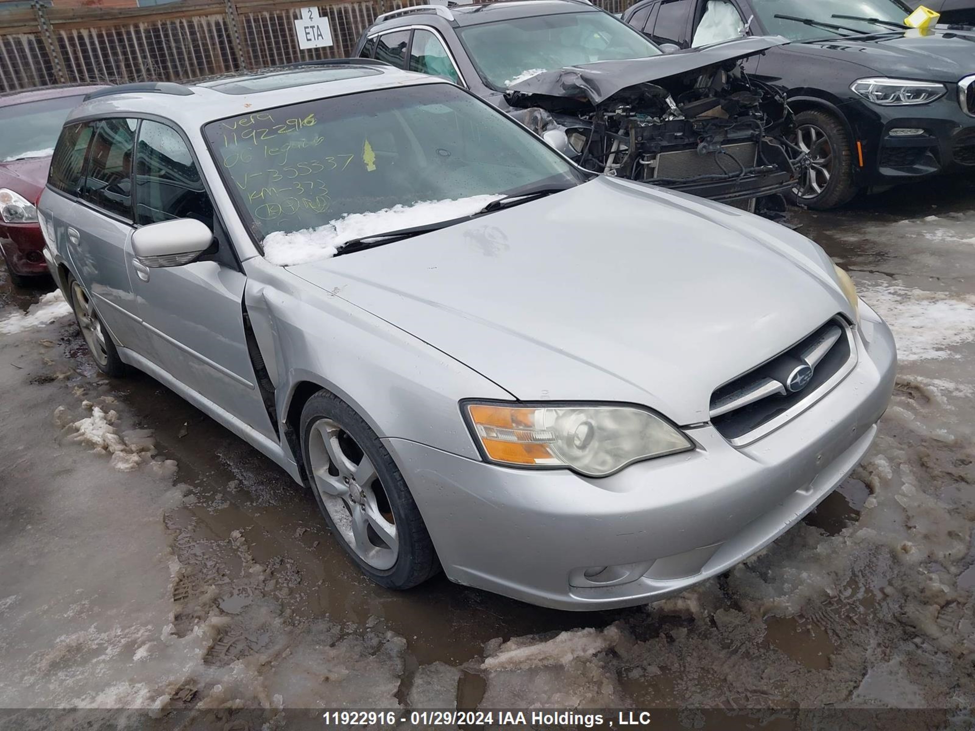 SUBARU LEGACY 2006 4s3bp616767355337