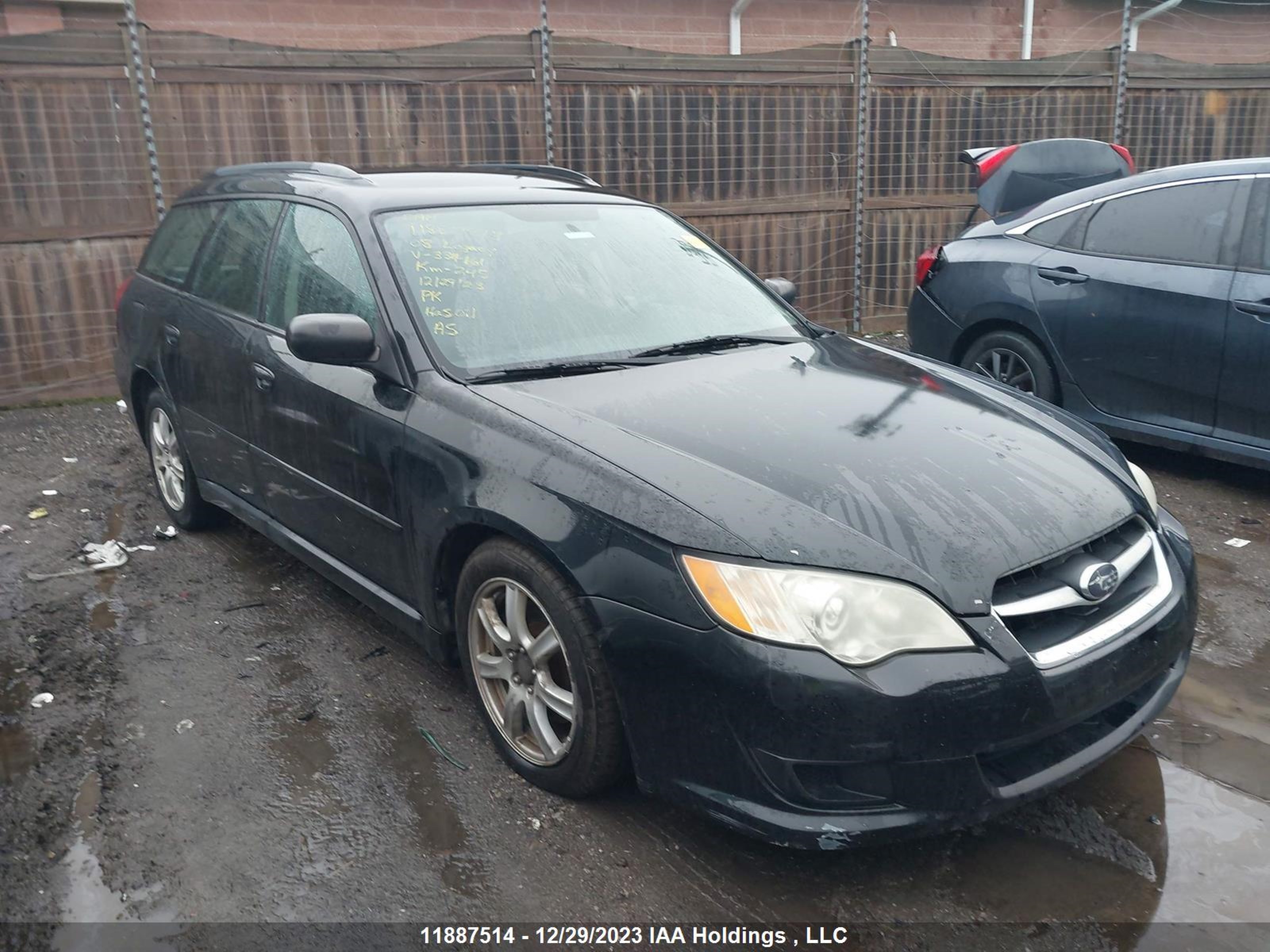 SUBARU LEGACY 2008 4s3bp616887334161