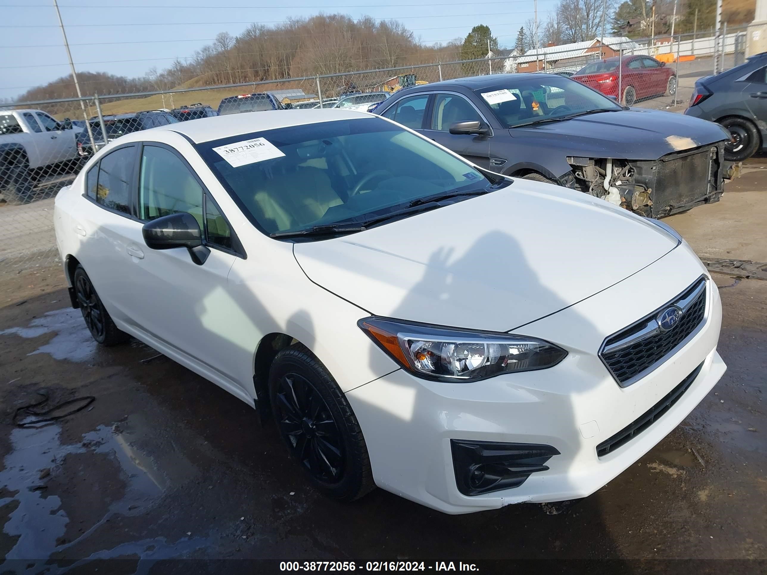 SUBARU IMPREZA 2018 4s3gkaa66j3614455