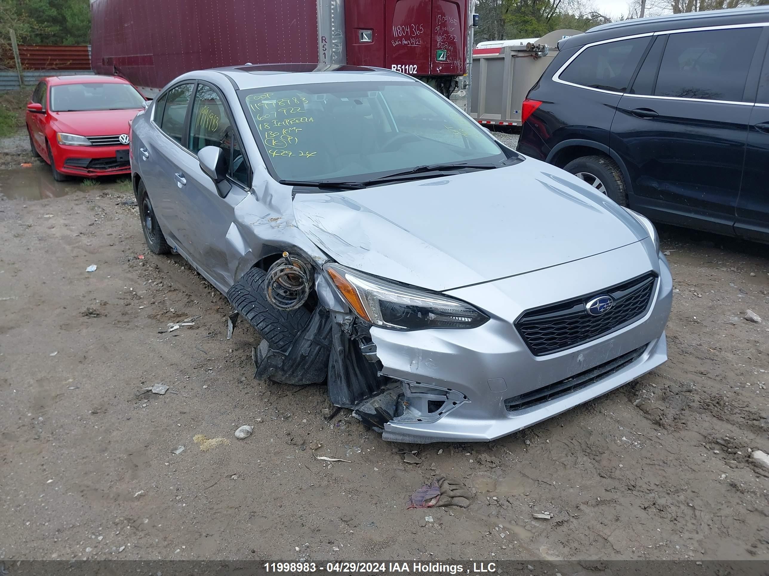 SUBARU IMPREZA 2018 4s3gkau64j3607922