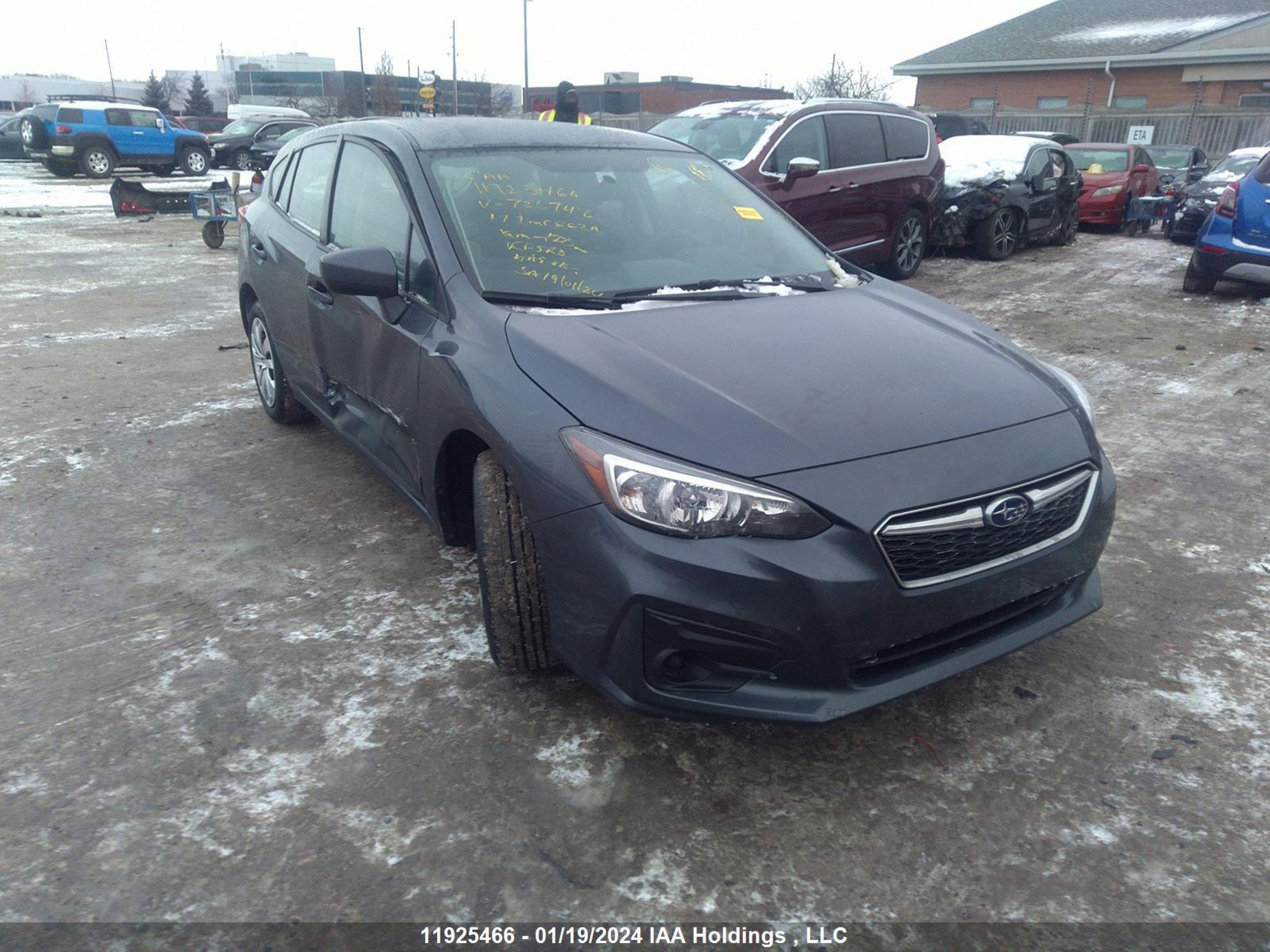 SUBARU IMPREZA 2017 4s3gtaa61h3726748