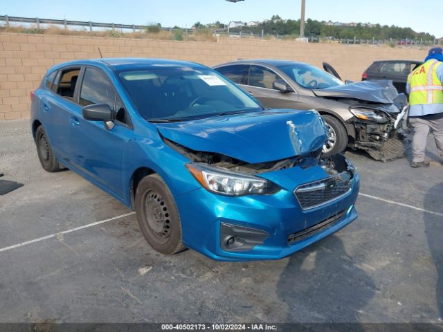 SUBARU IMPREZA 2018 4s3gtaa68j1746075