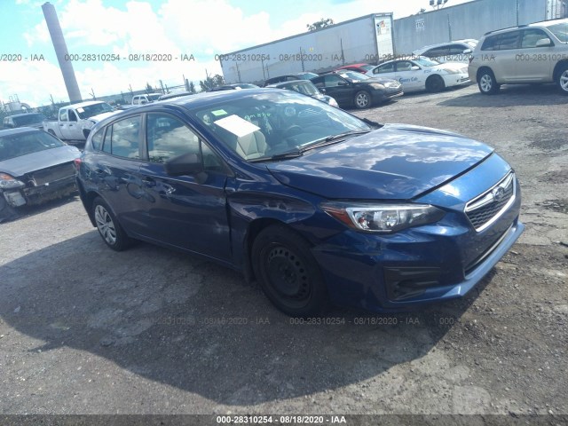 SUBARU IMPREZA 2018 4s3gtaa68j3701934