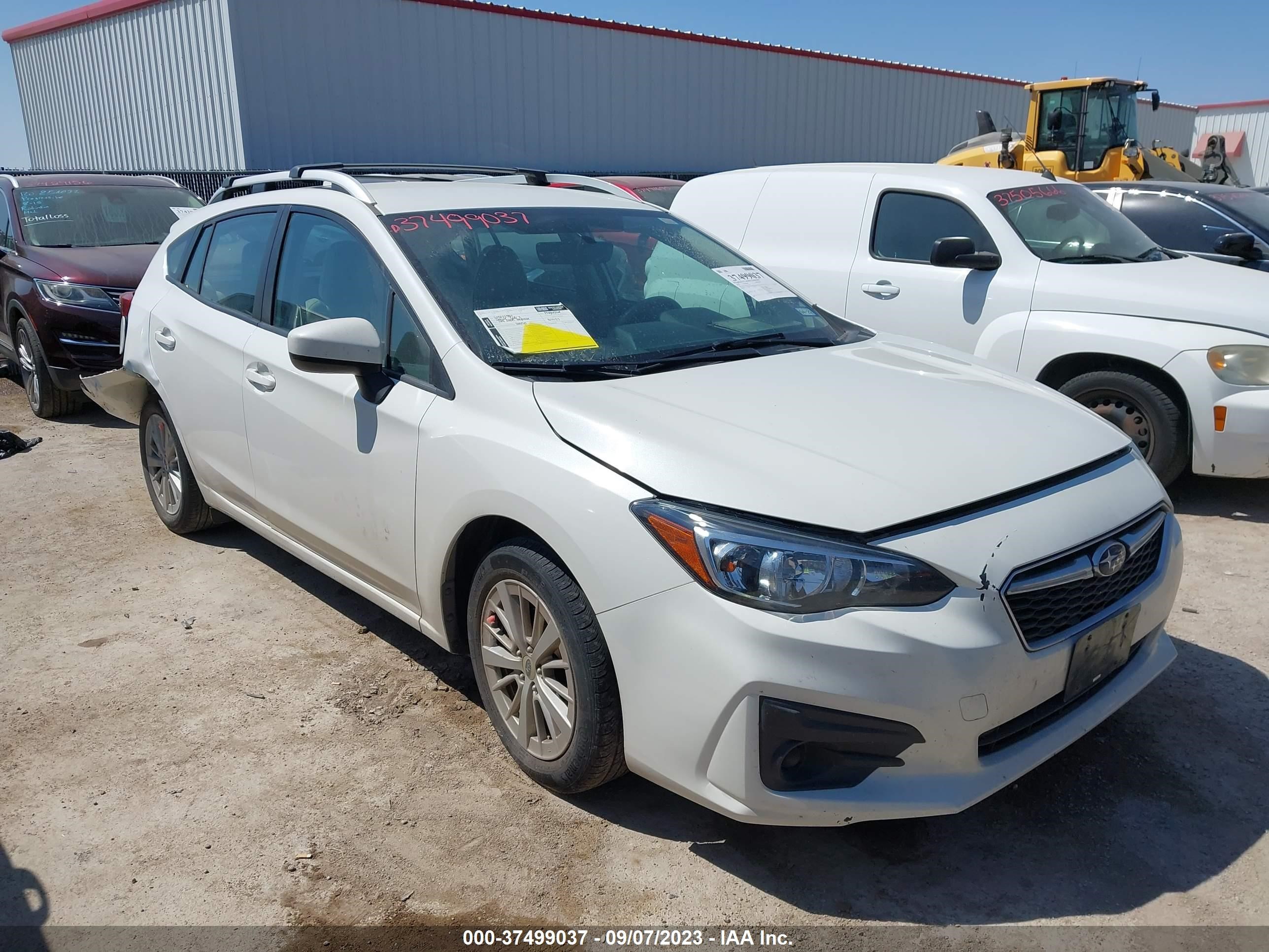 SUBARU IMPREZA 2018 4s3gtab62j3733745