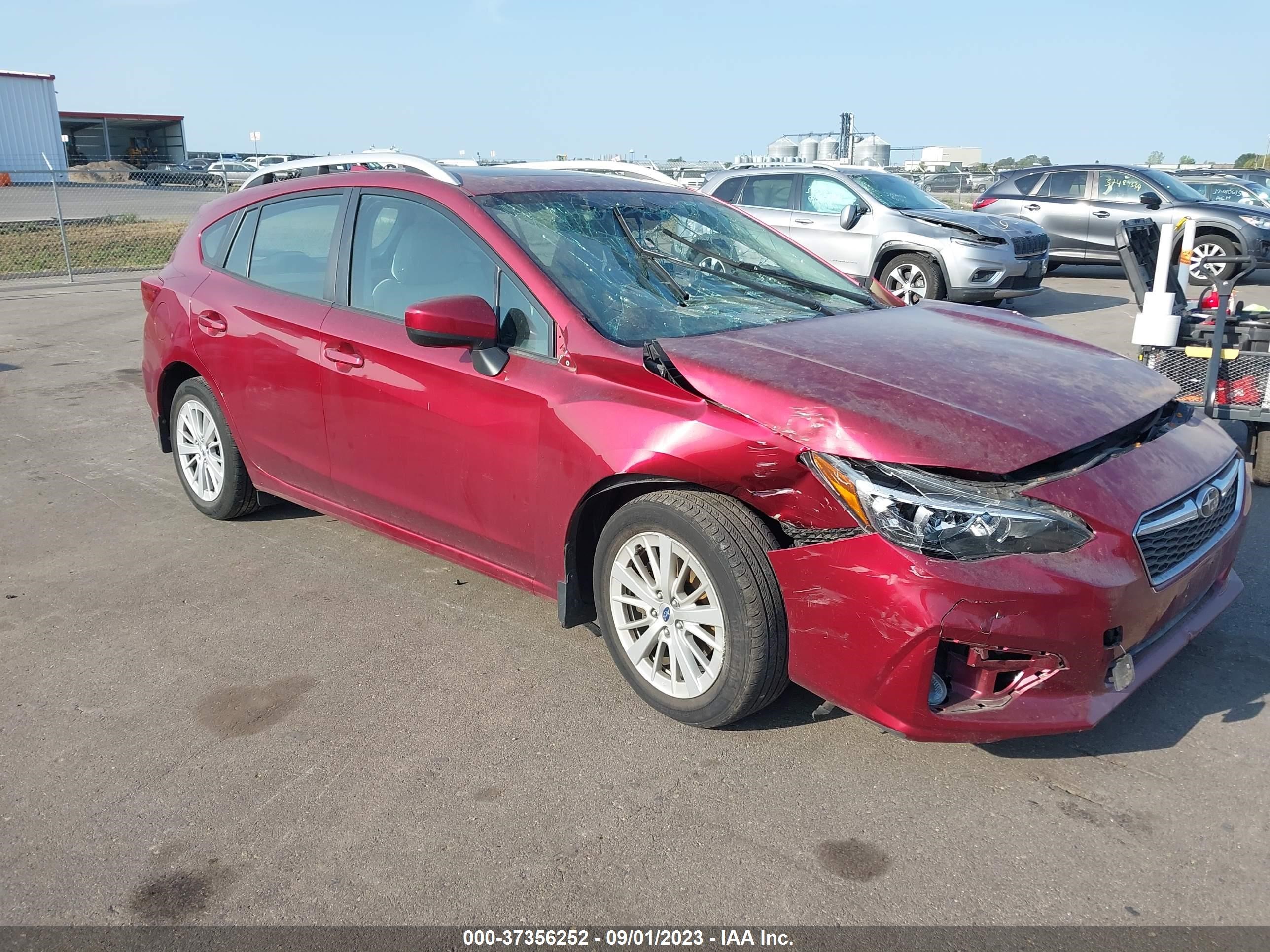 SUBARU IMPREZA 2018 4s3gtad66j3723572