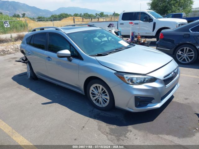 SUBARU IMPREZA 2018 4s3gtad67j3727629