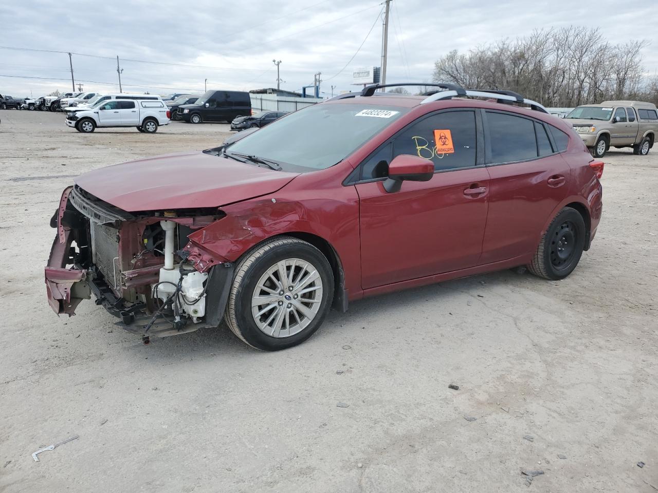 SUBARU IMPREZA 2018 4s3gtad68j3706496