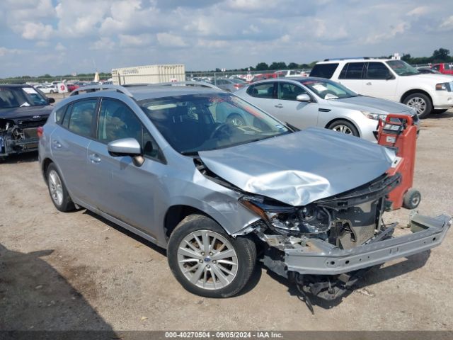 SUBARU IMPREZA 2018 4s3gtad6xj3734106