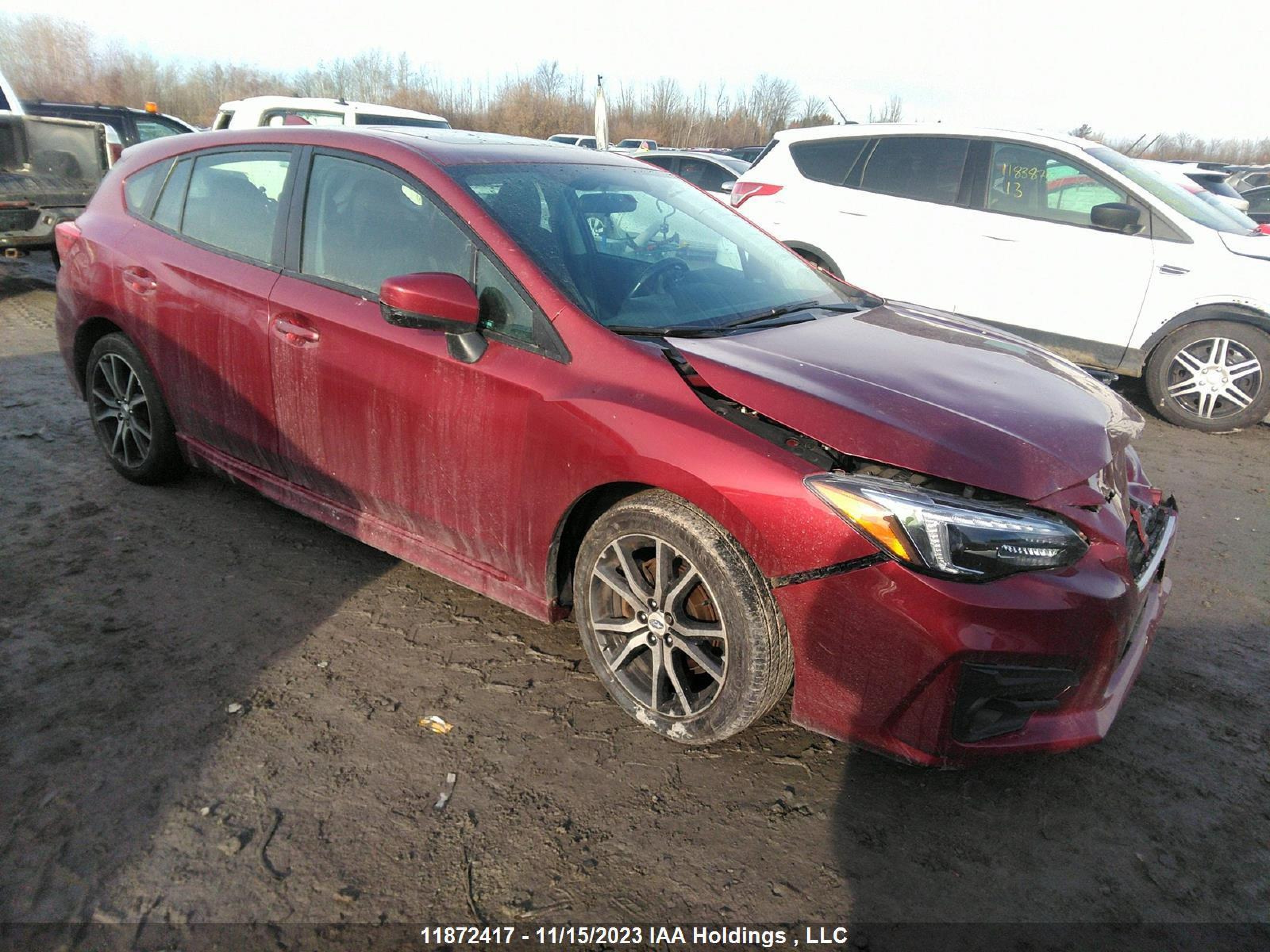 SUBARU IMPREZA 2017 4s3gtaf68h3736203